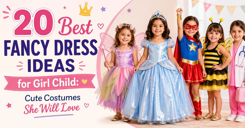 20 Best Fancy Dress Ideas for Girl Child: Cute Costumes She Will Love