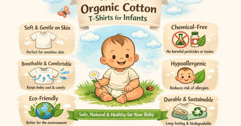 Benefits of Organic Cotton T-Shirts for Infants