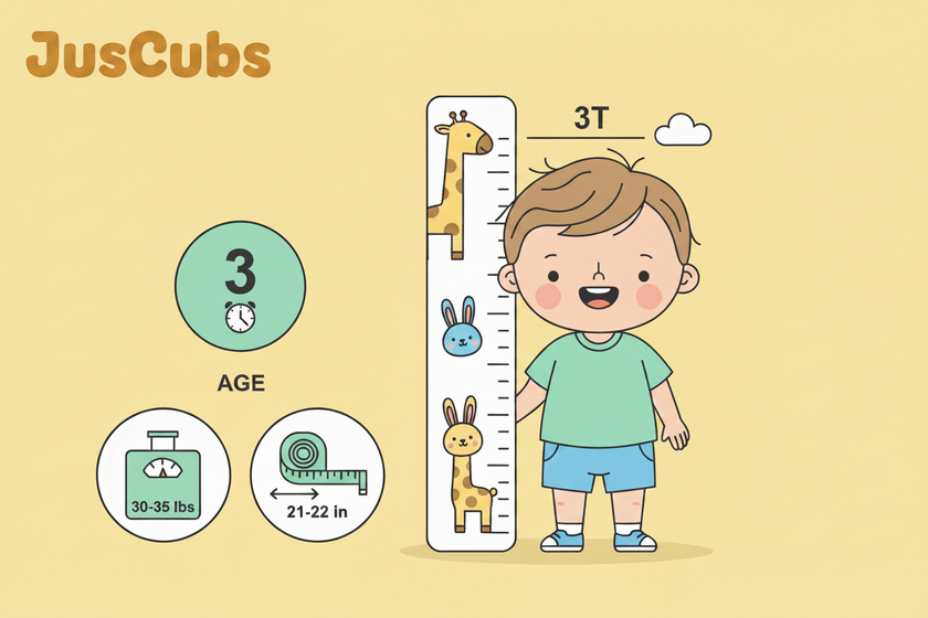 3T Clothing Size: What Age, Weight & Measurements Fit 3T?