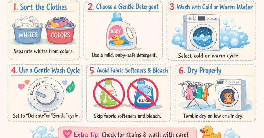 How to Wash Infant Clothes: A Complete Guide for New Parents