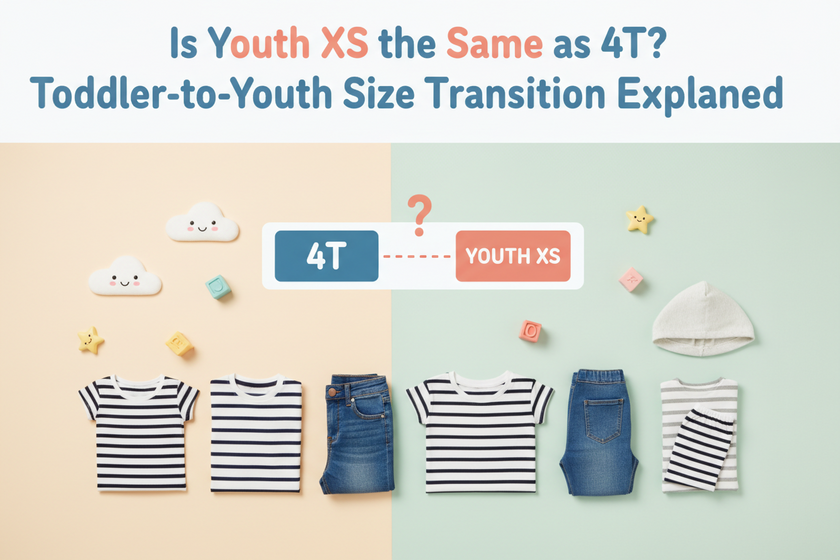 Is Youth XS the Same as 4T? Toddler-to-Youth Size Transition Explained
