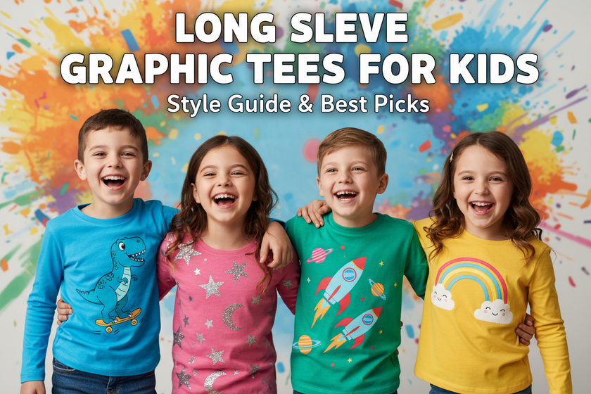 Long Sleeve Graphic Tees for Kids: Style Guide & Best Picks