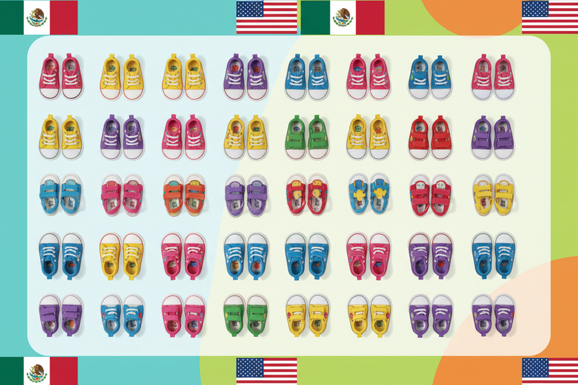 Mexico Shoe Size to US Conversion Chart: Size 20–26 Guide