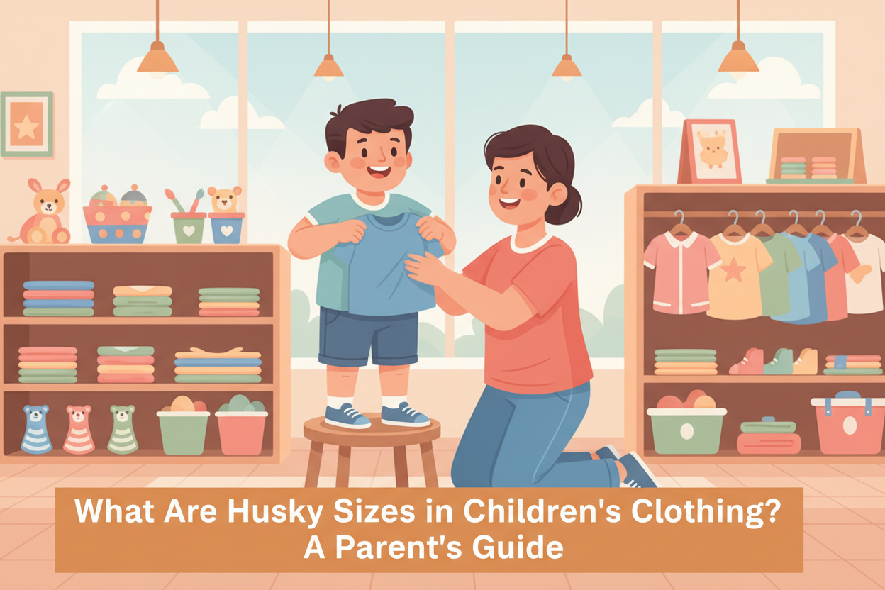 What Are Husky Sizes in Children's Clothing? A Parent's Guide – Juscubs