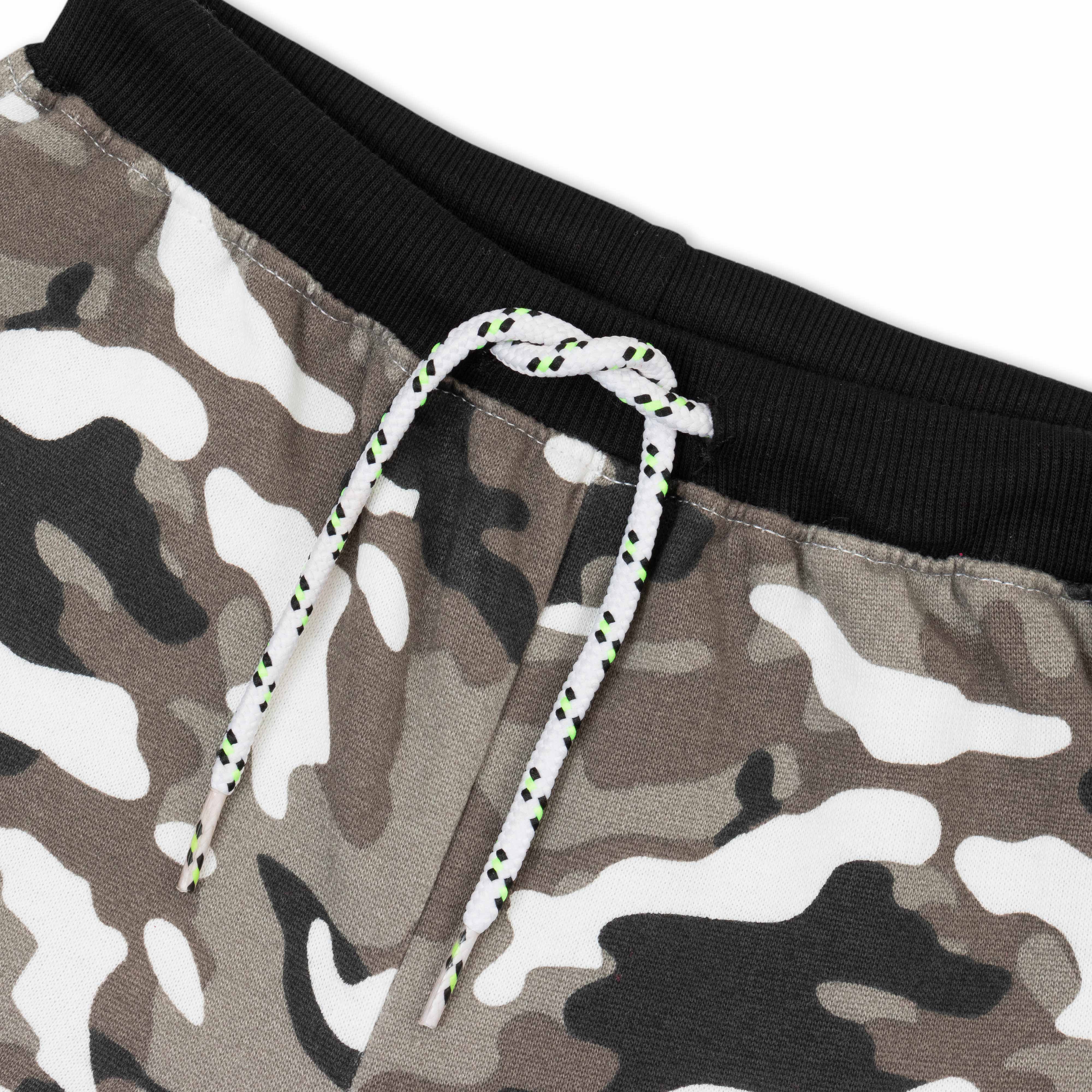 Boys Full Length Camouflage Printed Jogger Pant