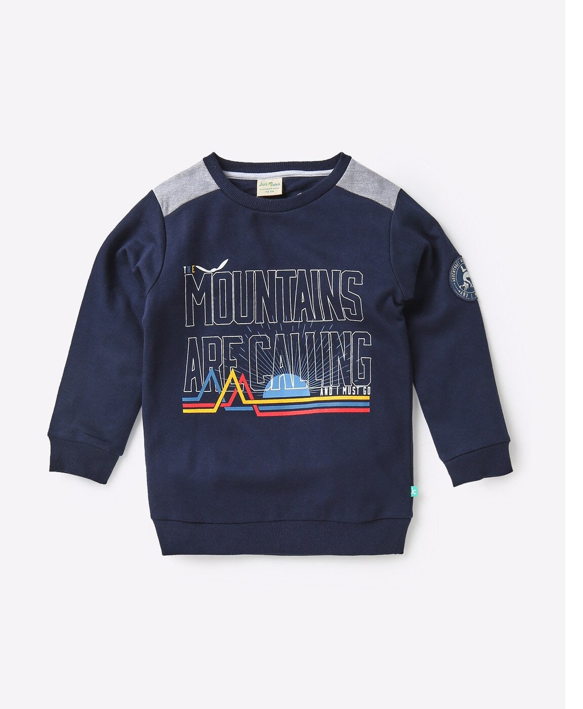 "Boys'  Full Sleeve T-Shirt – 'The Evolution Continues' Space & Dino Print"