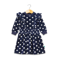 Girls Full Sleeve All Over Printed Dress