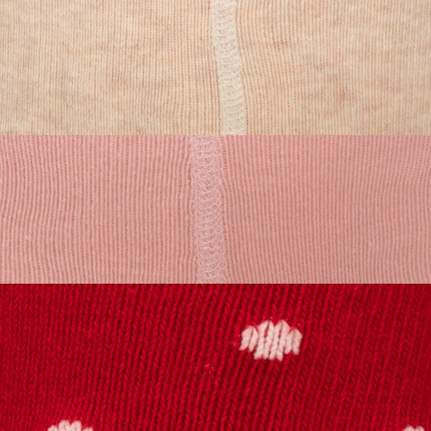 "Baby's Cotton Tights – 3-Pack Assorted Colors and Patterns"