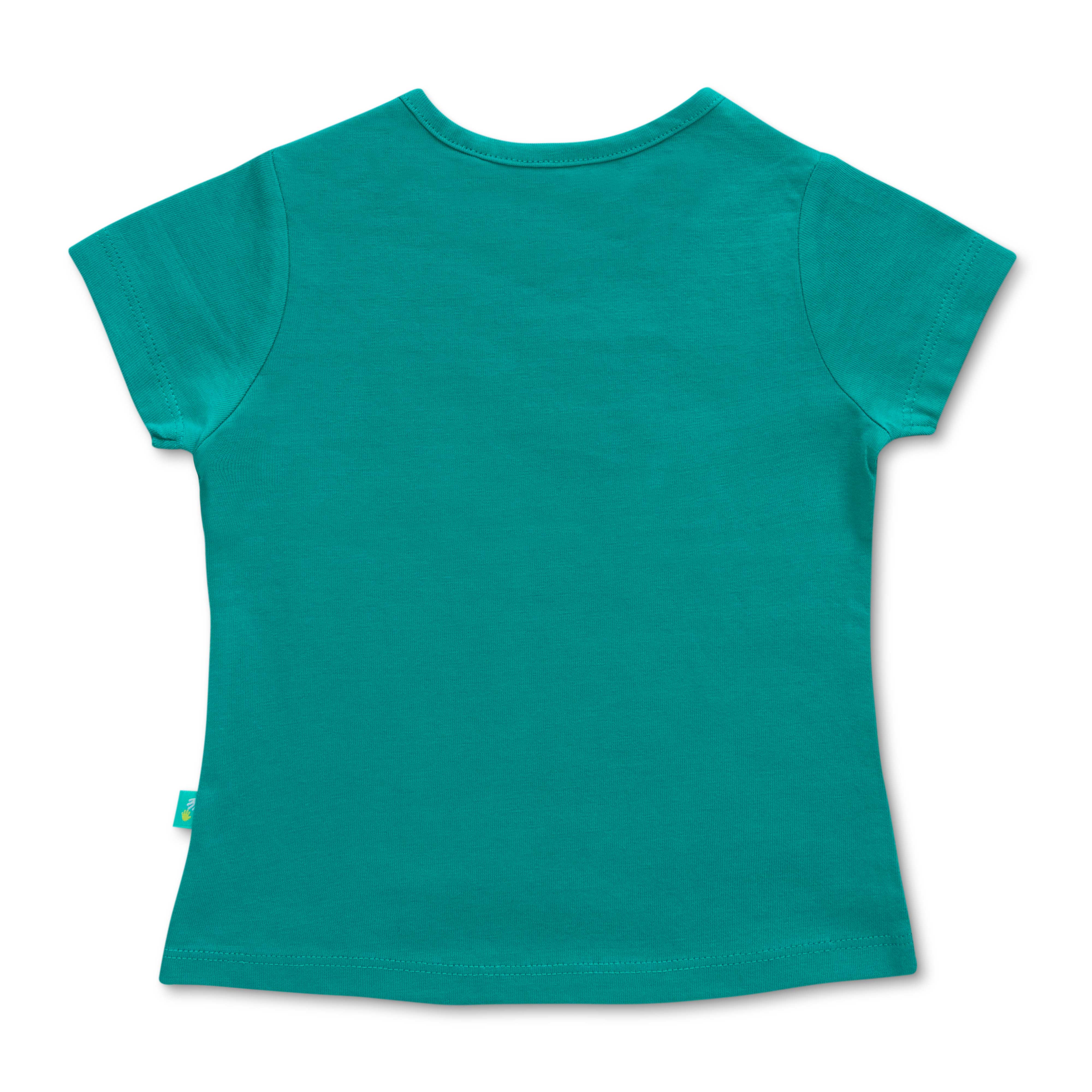 "Baby Girls' Cotton T-Shirts – Pack of 3 (Sunshine & Whale Prints)"