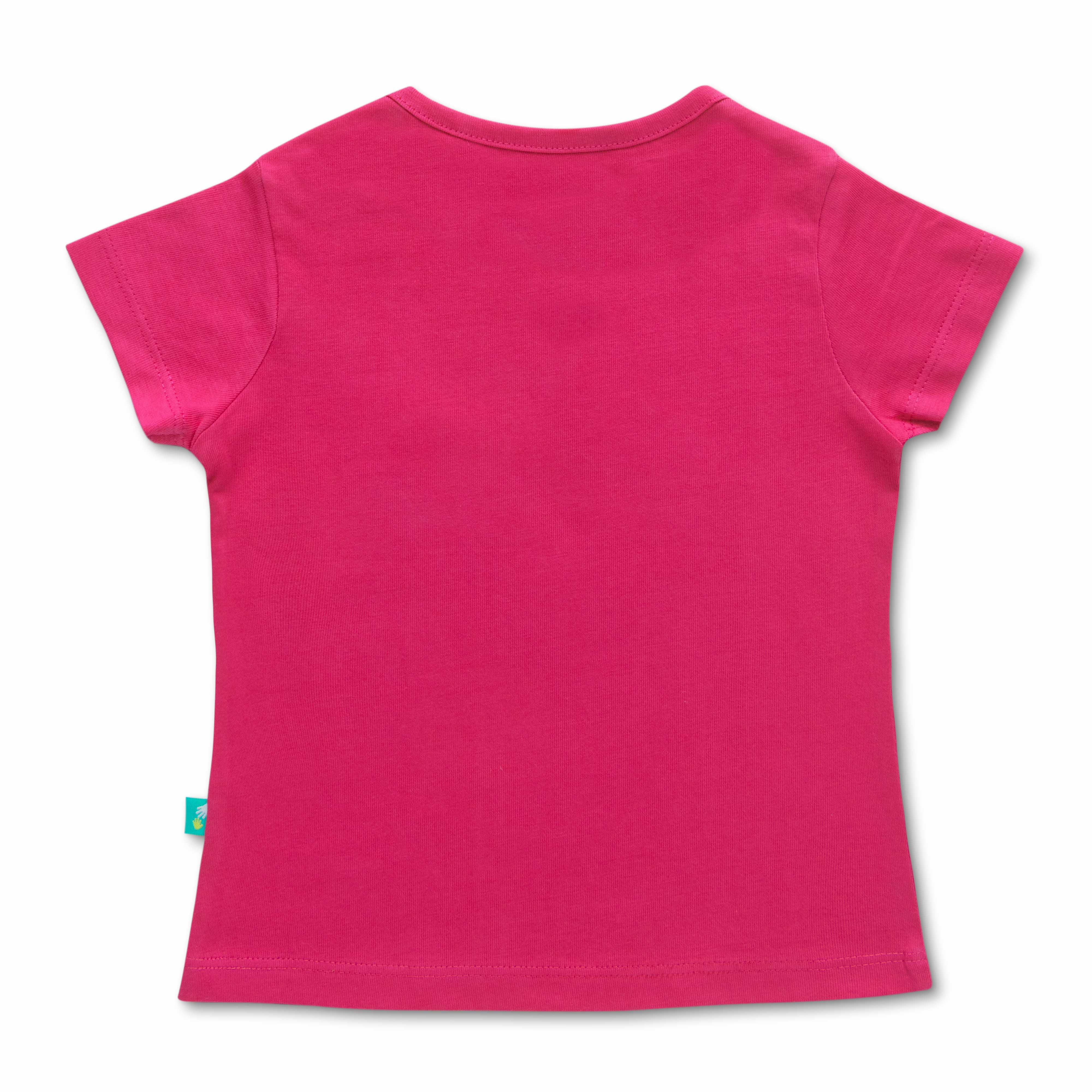 "Baby Girls' Cotton T-Shirts – Pack of 3 (Sunshine & Whale Prints)"