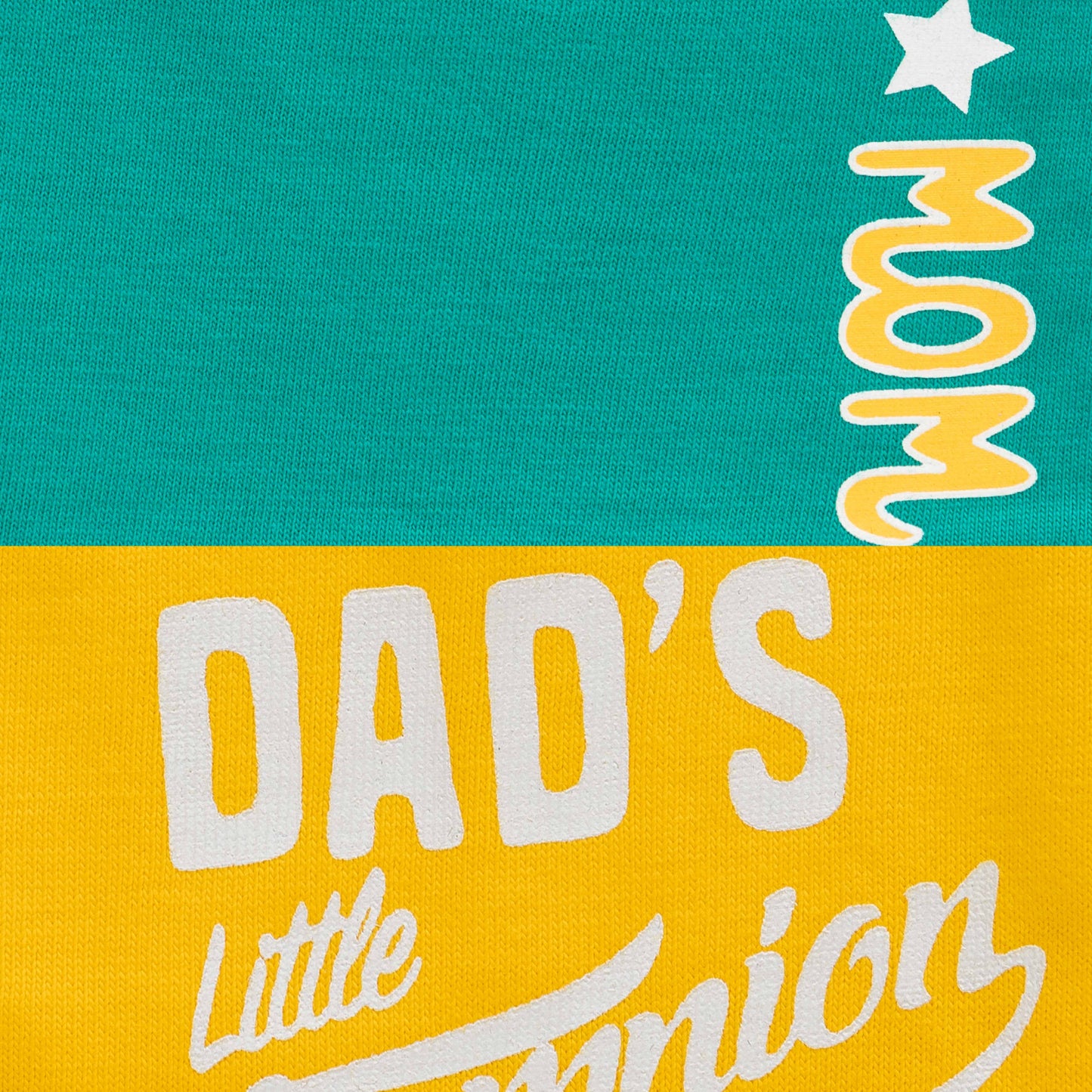 Baby Boys’ 2-Pack Cotton Shorts – Super Mom & Dad’s Little Champion Print Set
