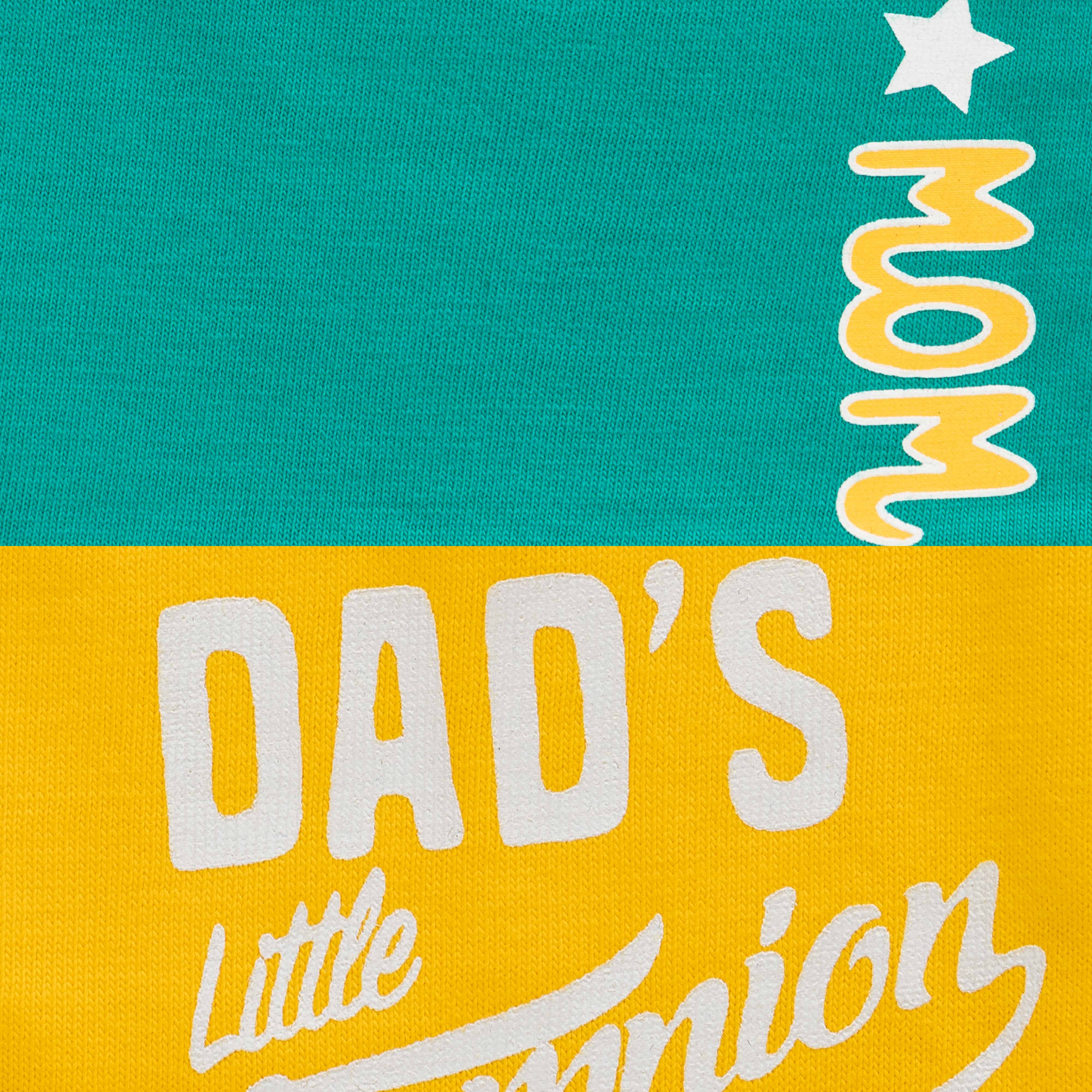 Baby Boys’ 2-Pack Cotton Shorts – Super Mom & Dad’s Little Champion Print Set