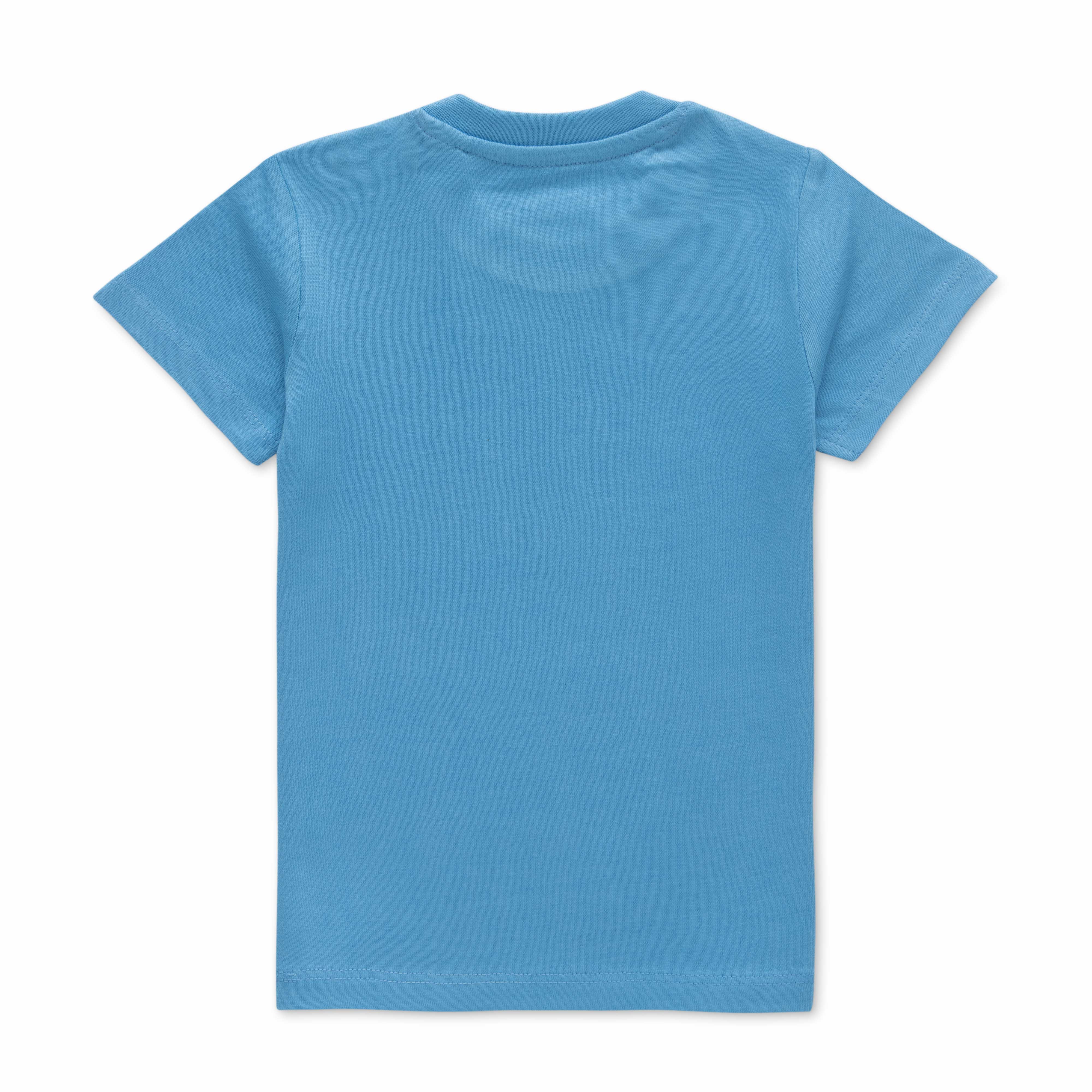"Baby Boys' Graphic T-Shirt Pack – Set of 3 (Copilot, Shark, and Cool Monster Prints) – 100% Cotton"