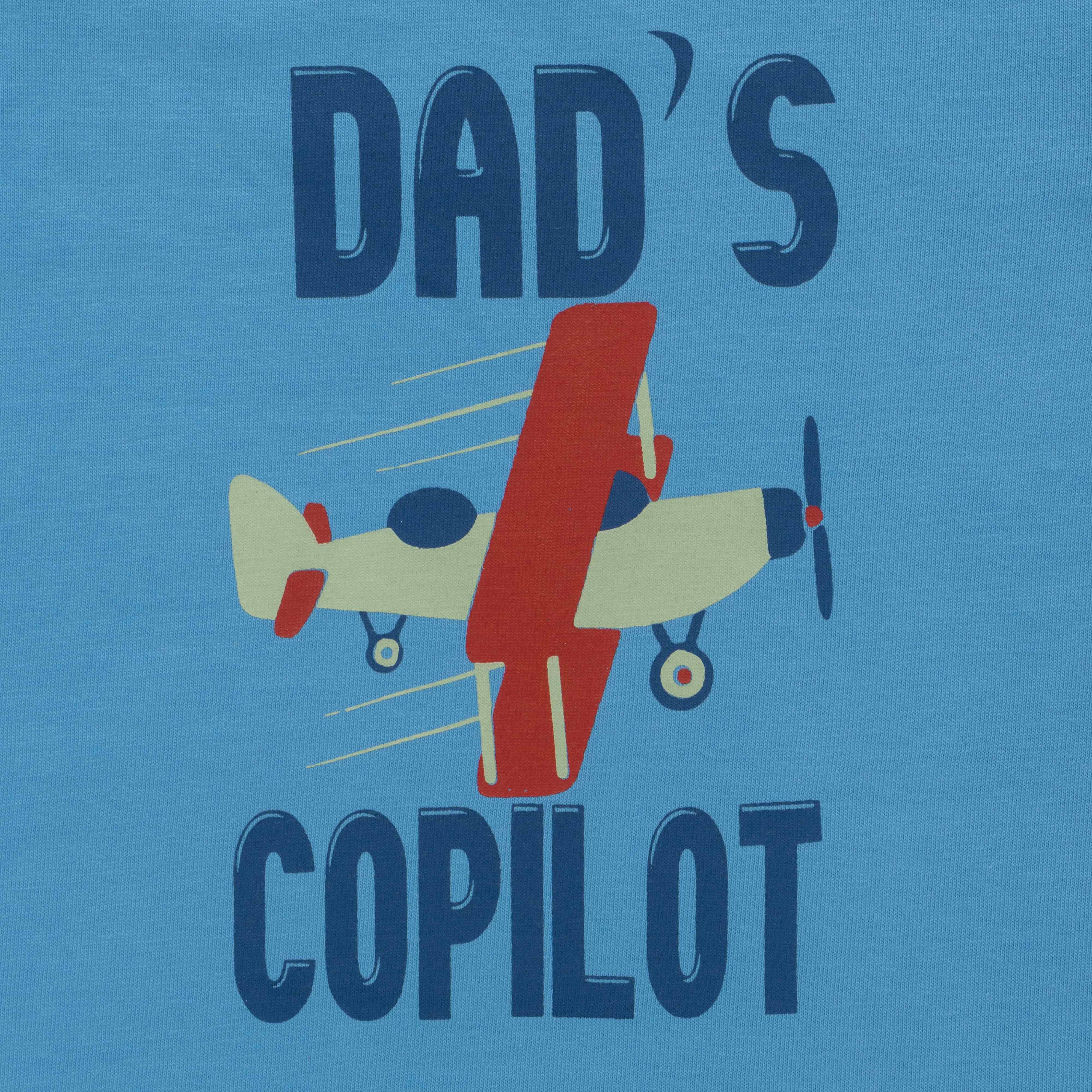 "Baby Boys' Graphic T-Shirt Pack – Set of 3 (Copilot, Shark, and Cool Monster Prints) – 100% Cotton"