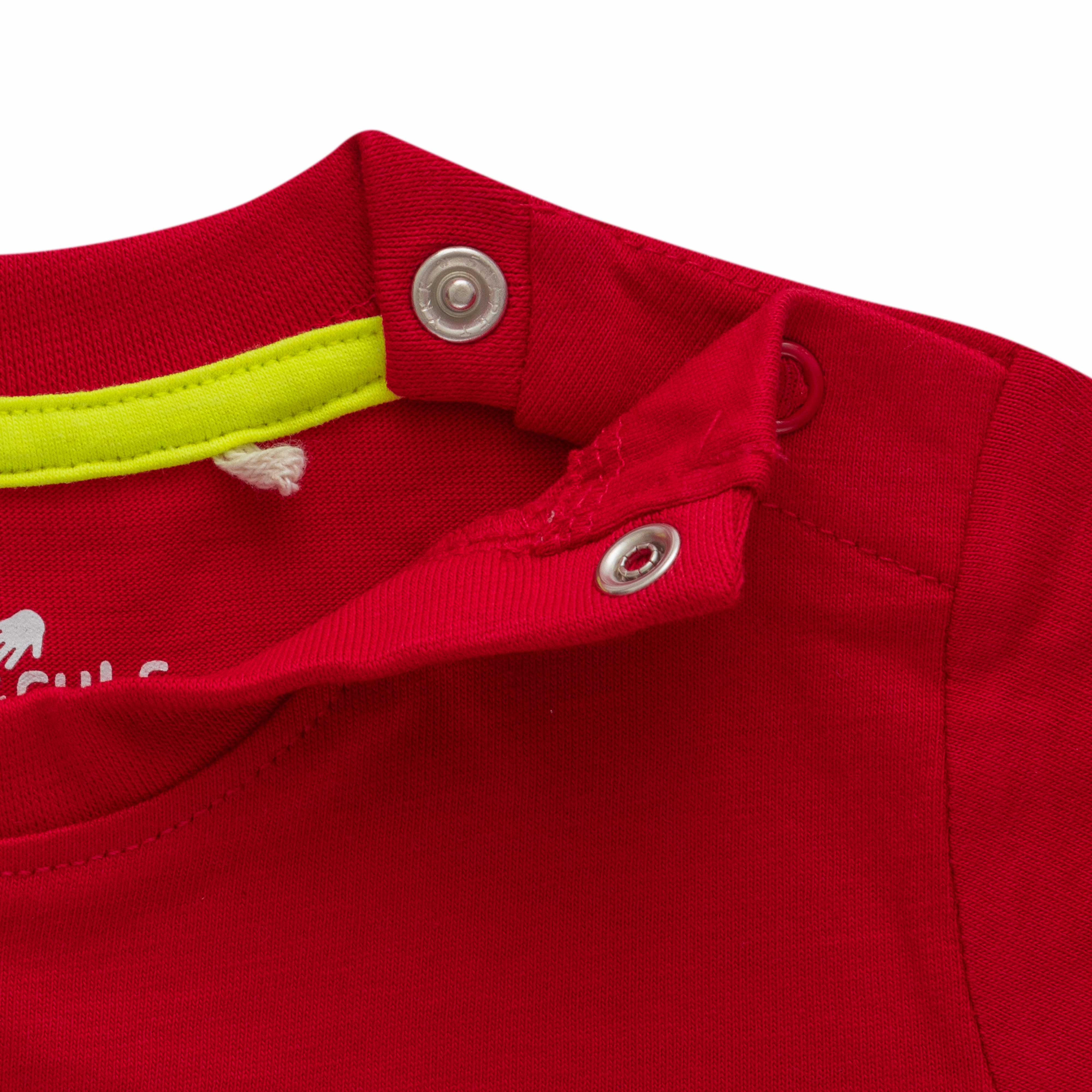 "Baby Boys' Graphic T-Shirt Set – Pack of 3 (Dino, Cool Monster & Nautical Prints) – 100% Cotton Tees"