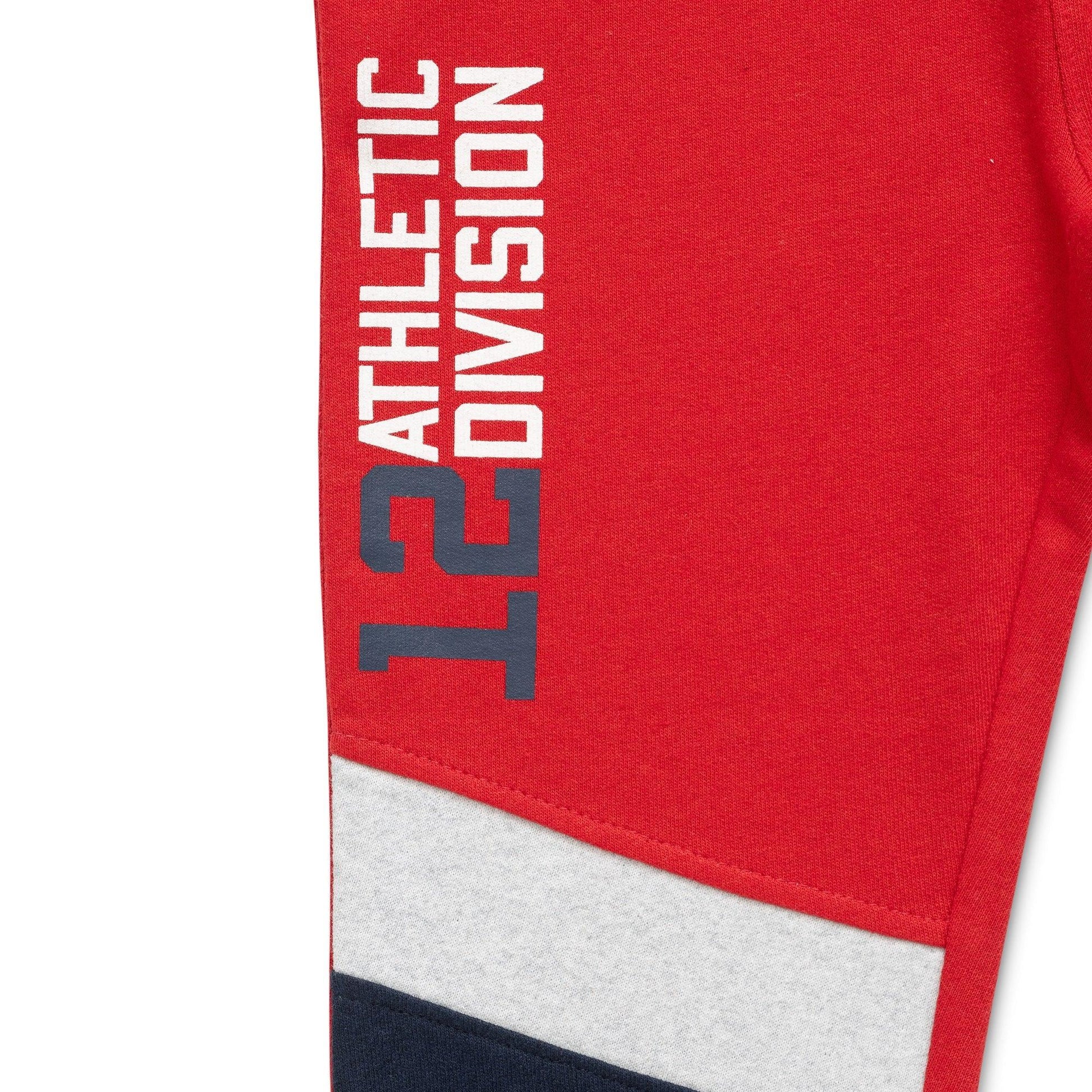 "Boys' Jogger Pants – Pack of 2, 'Next Generation' & 'Athletic Division' Prints, Elastic Waist"