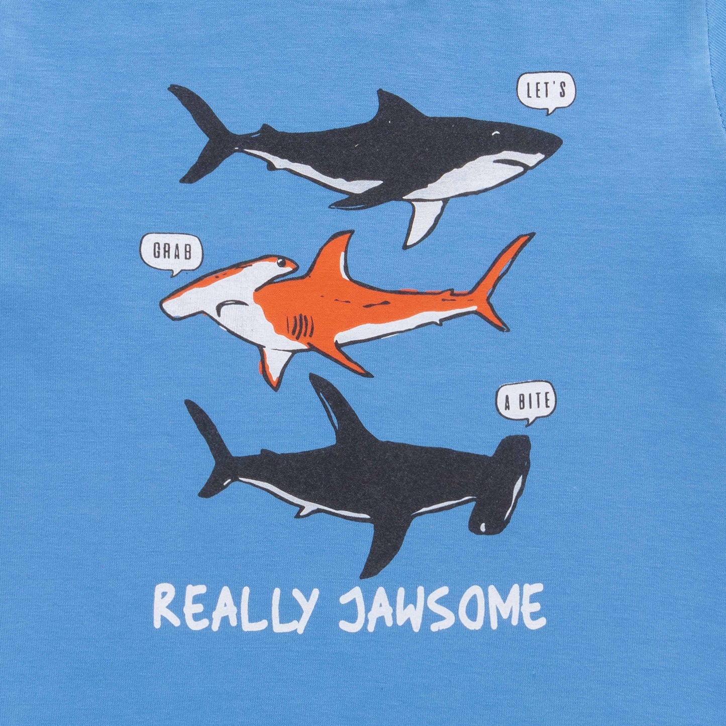 "Boys' Fun Graphic T-Shirt Combo – Pack of 3 (Shark, Astronaut & Race Car Prints)"