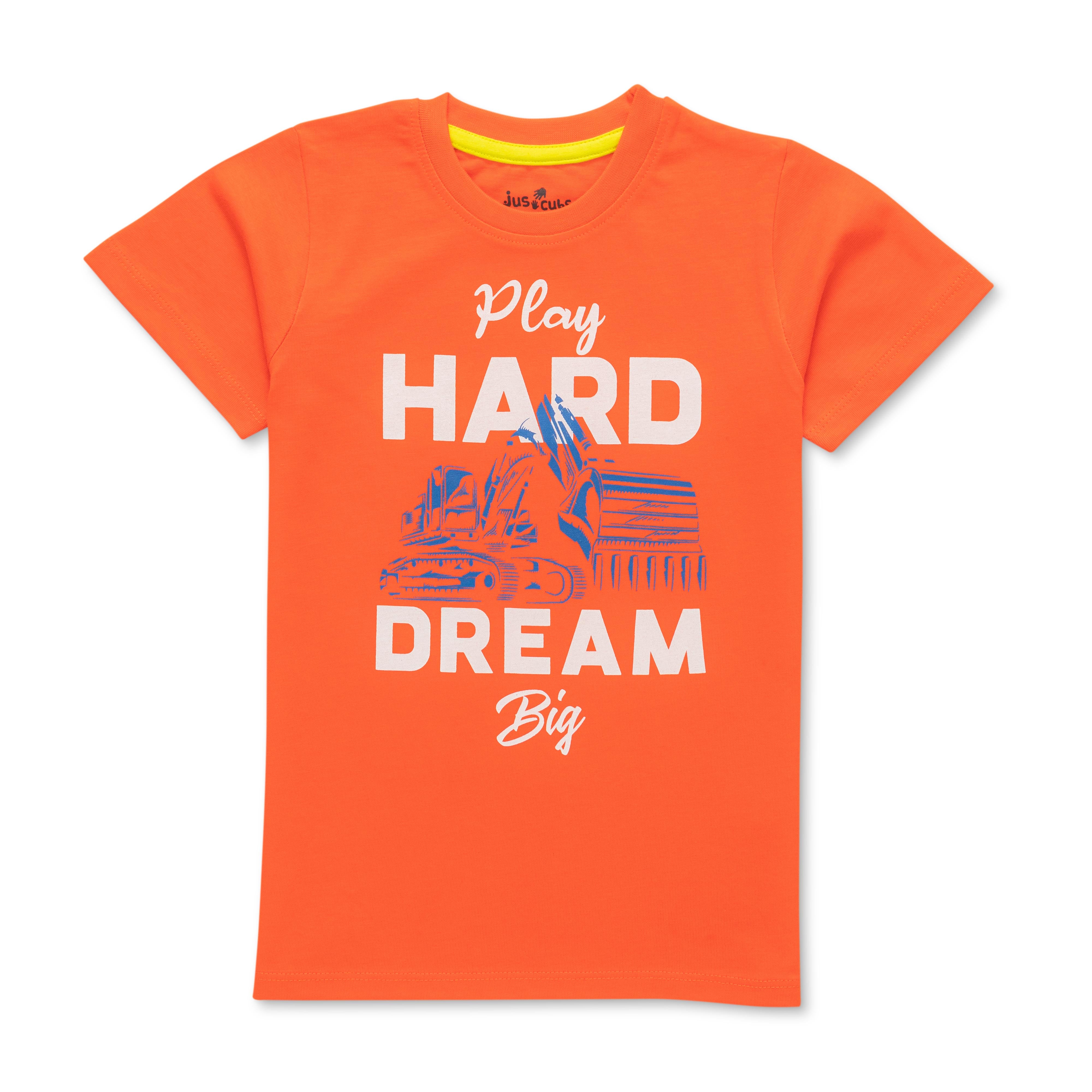 Boys Half Sleeves  Printed Tee Pack Of 3