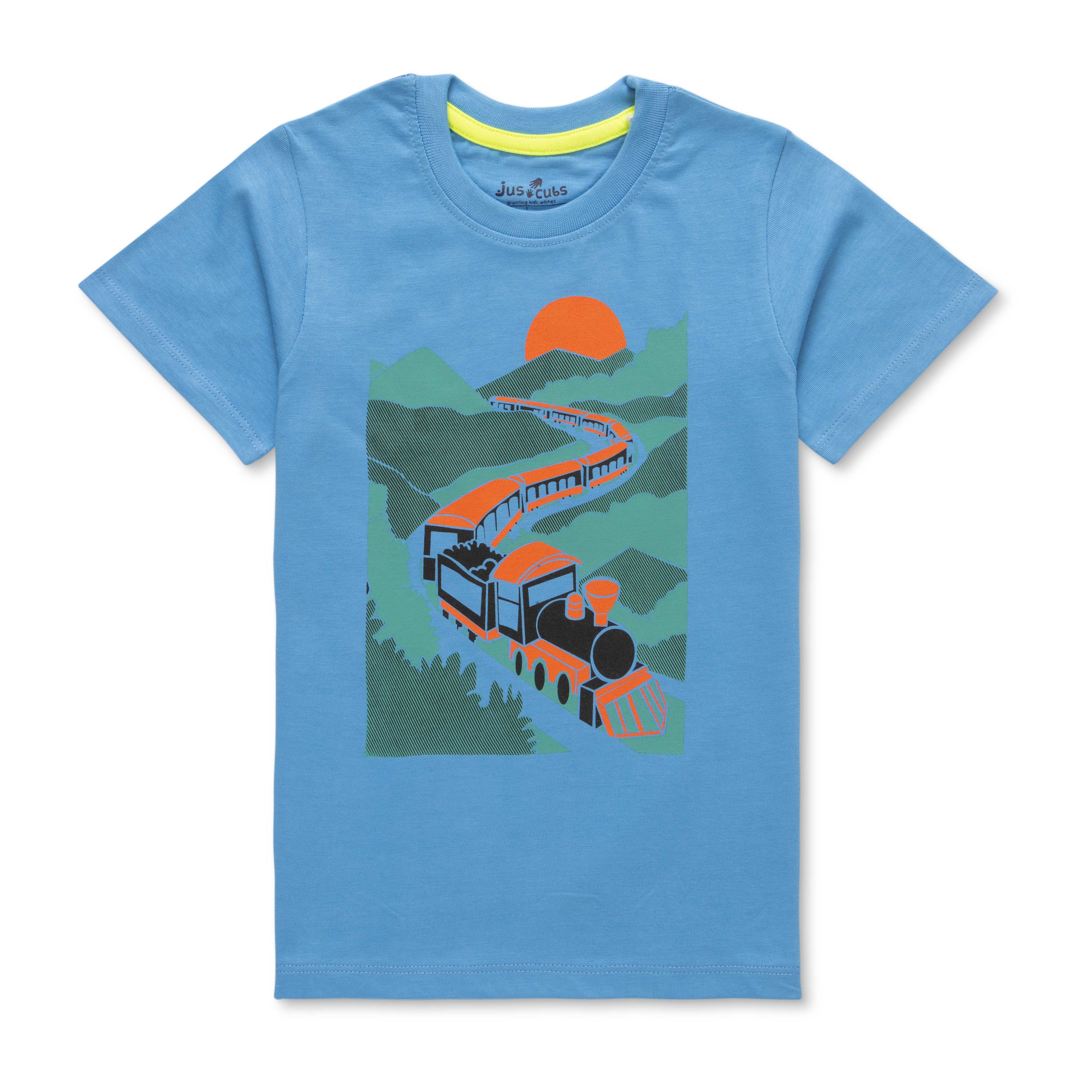 Boys Half Sleeves  Printed Tee Pack Of 3