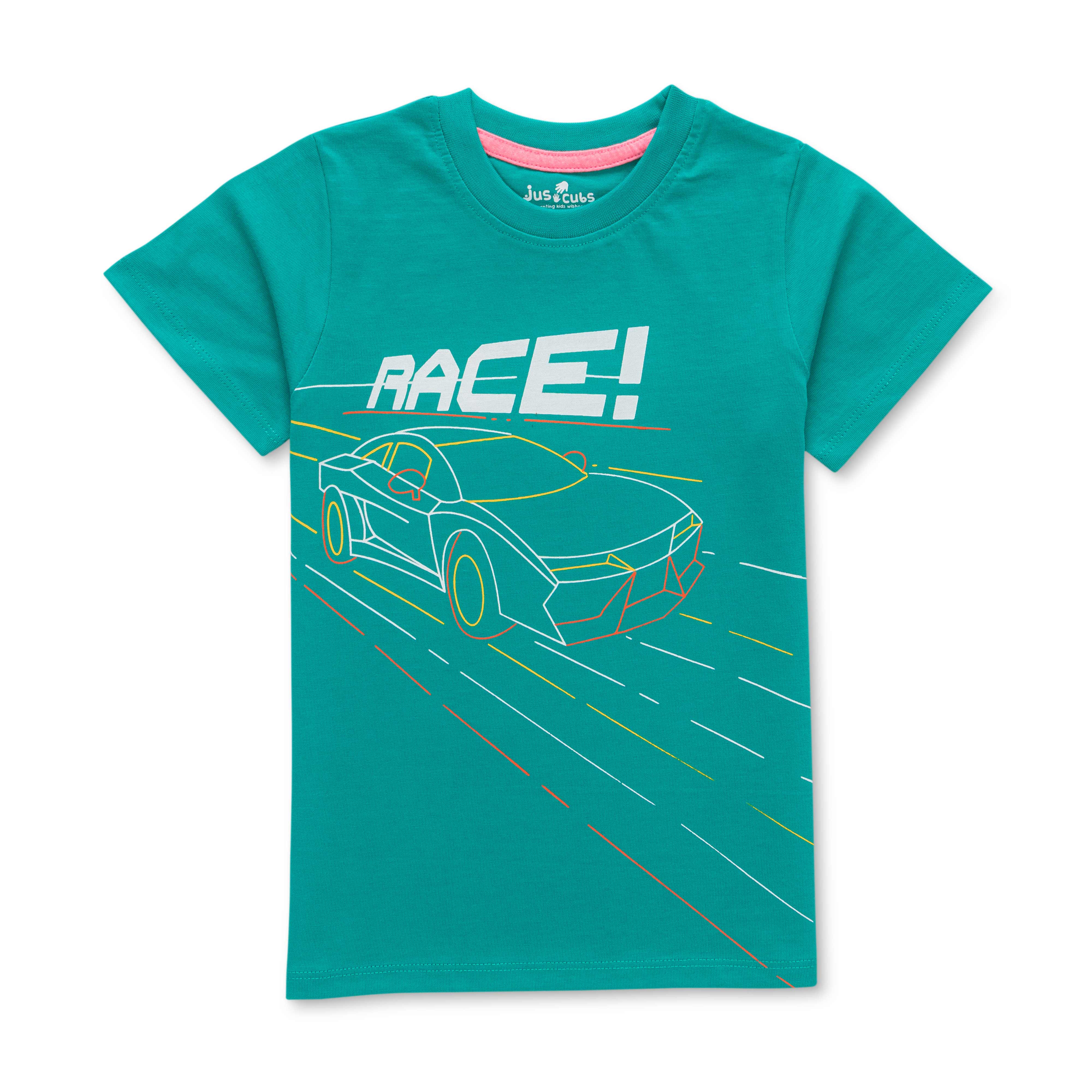 Boys Half Sleeves  Printed Tee Pack Of 3