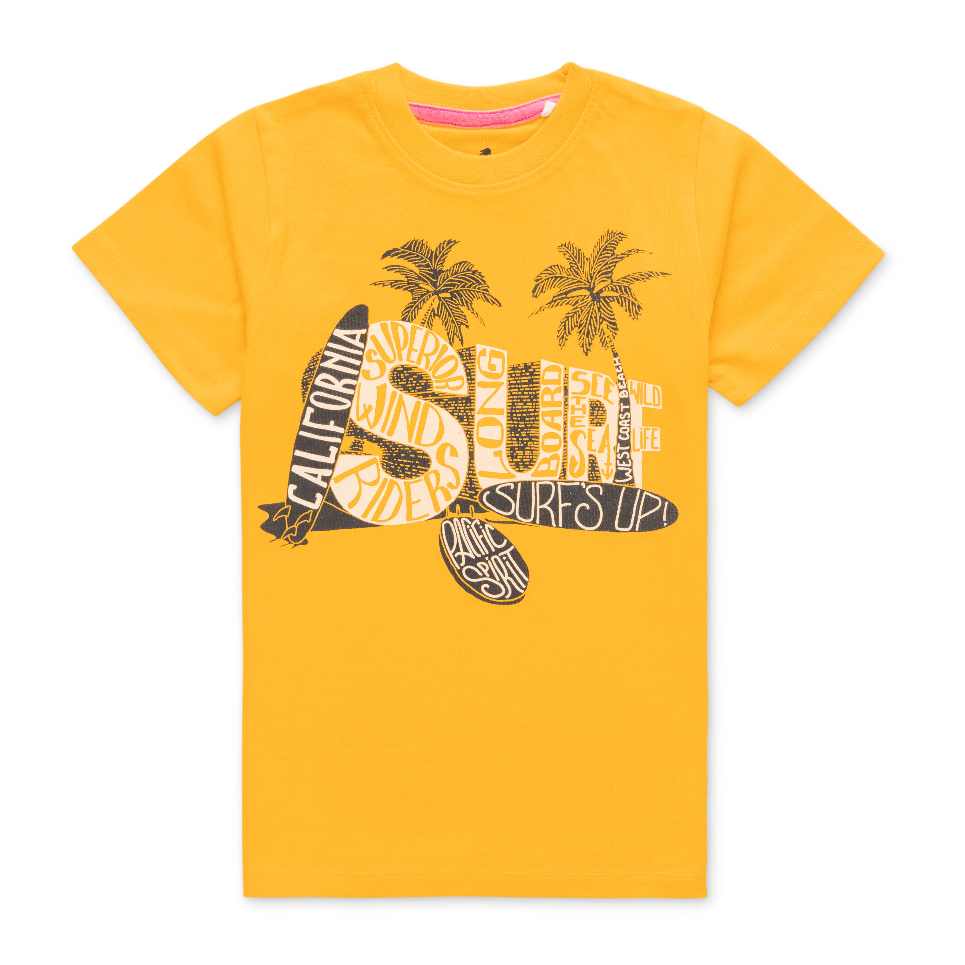 Boys' Graphic T-Shirt Pack – Set of 3 Cool Designs (Surf, Race Car, Construction Theme)