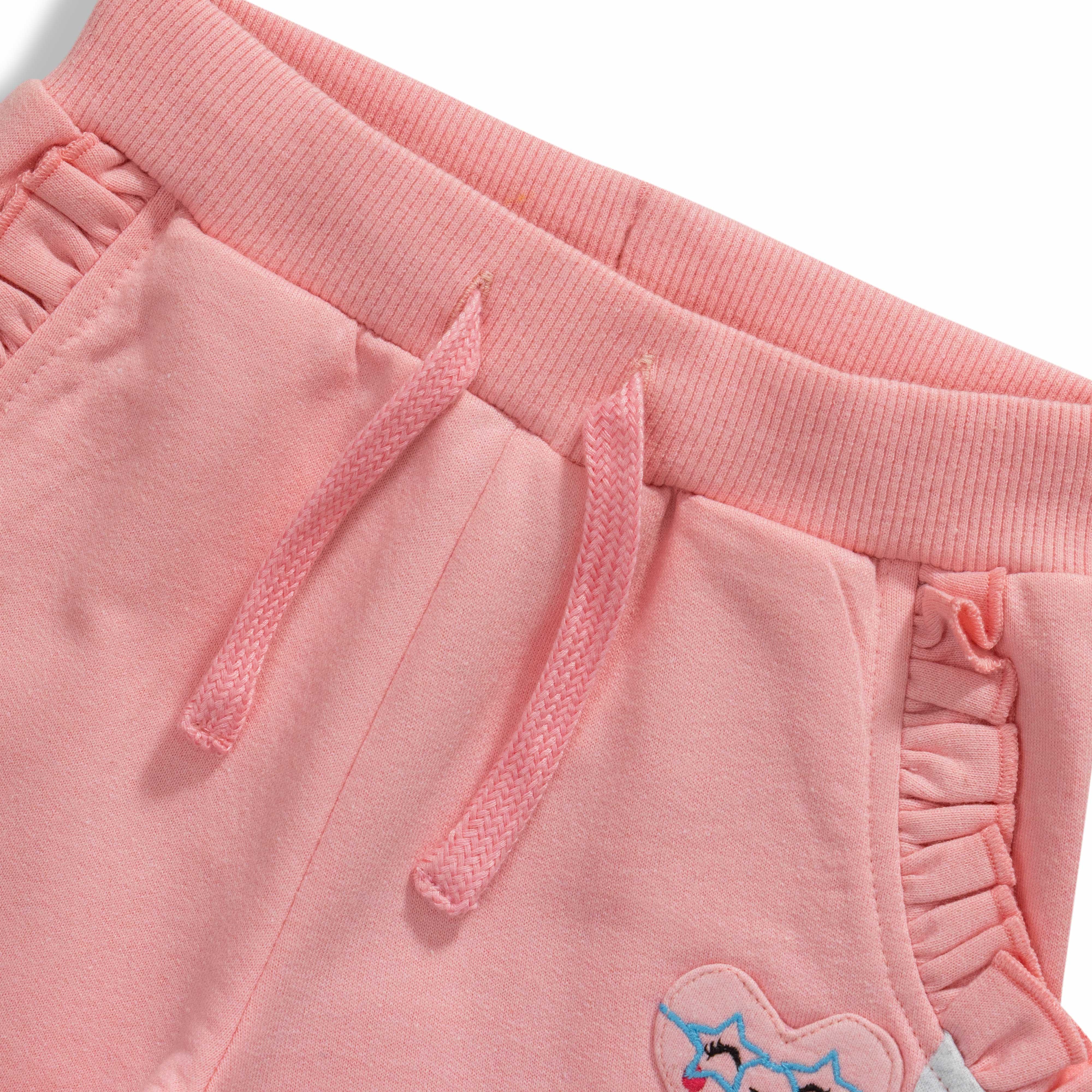 Baby Girls Solid Jogger - Juscubs