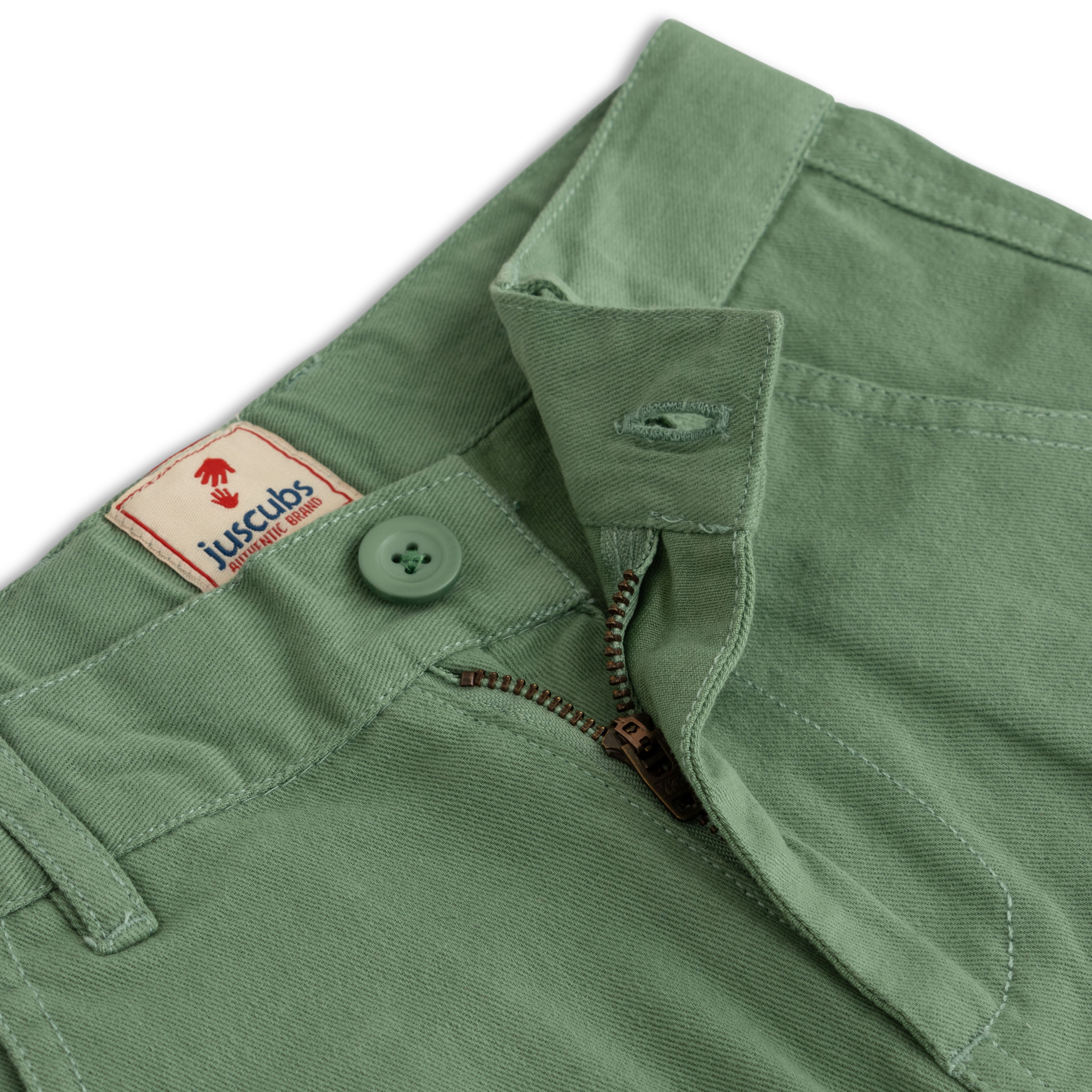 Boys' Casual Cargo Shorts with Buttoned Pockets