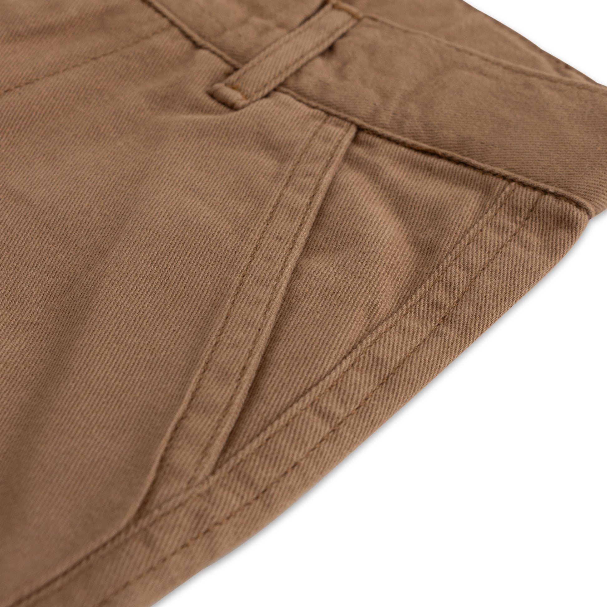 Boys' Classic Cotton Twill Shorts with Pockets