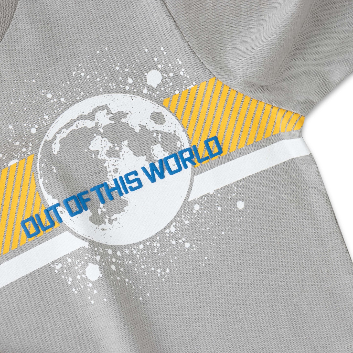 Boys Space-Themed Long Sleeve T-Shirt - "Out of This World" Graphic