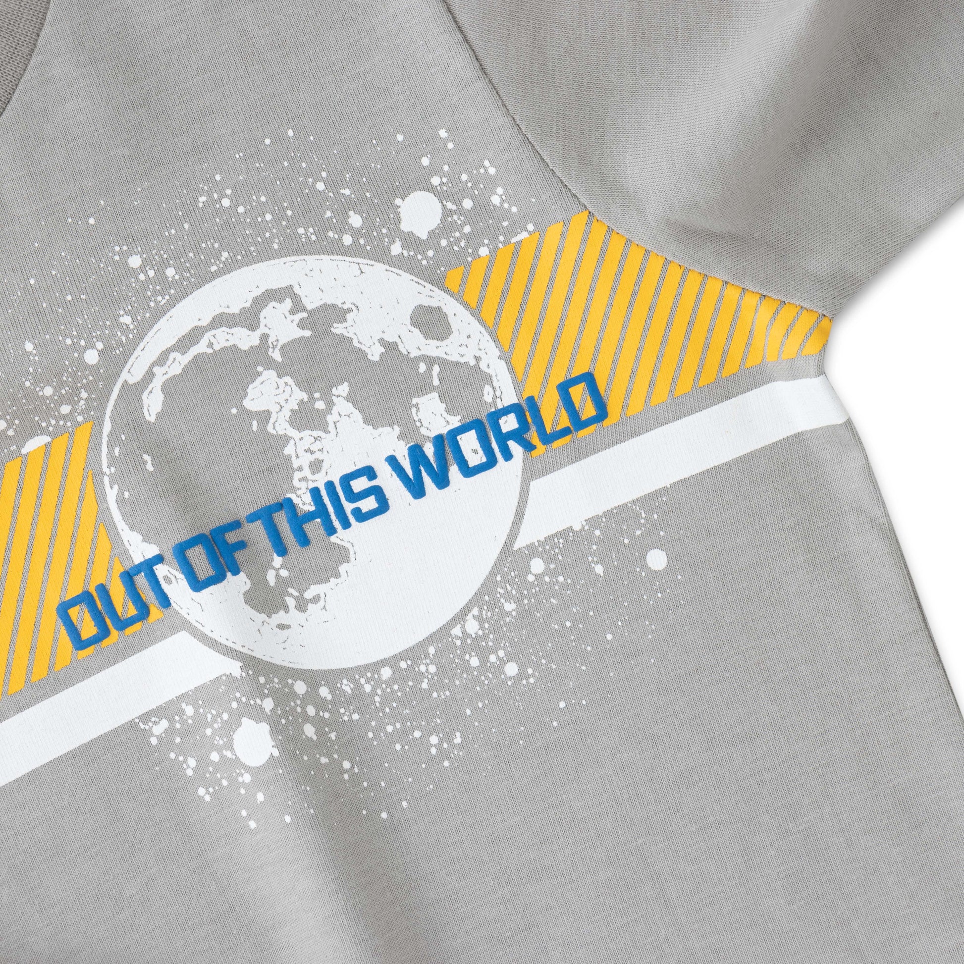 Boys Space-Themed Long Sleeve T-Shirt - "Out of This World" Graphic