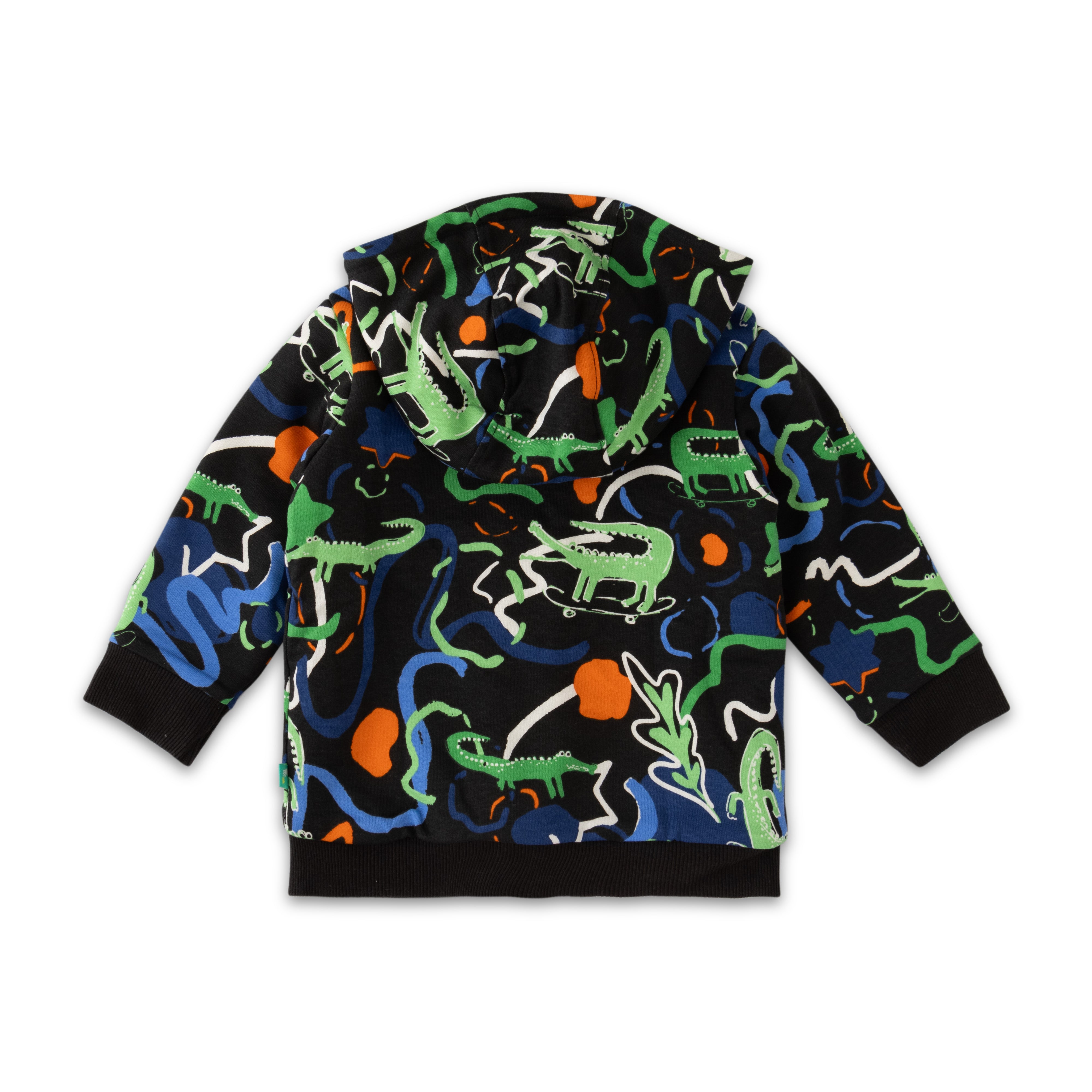 Vibrant Color-Block Boys' Hoodie