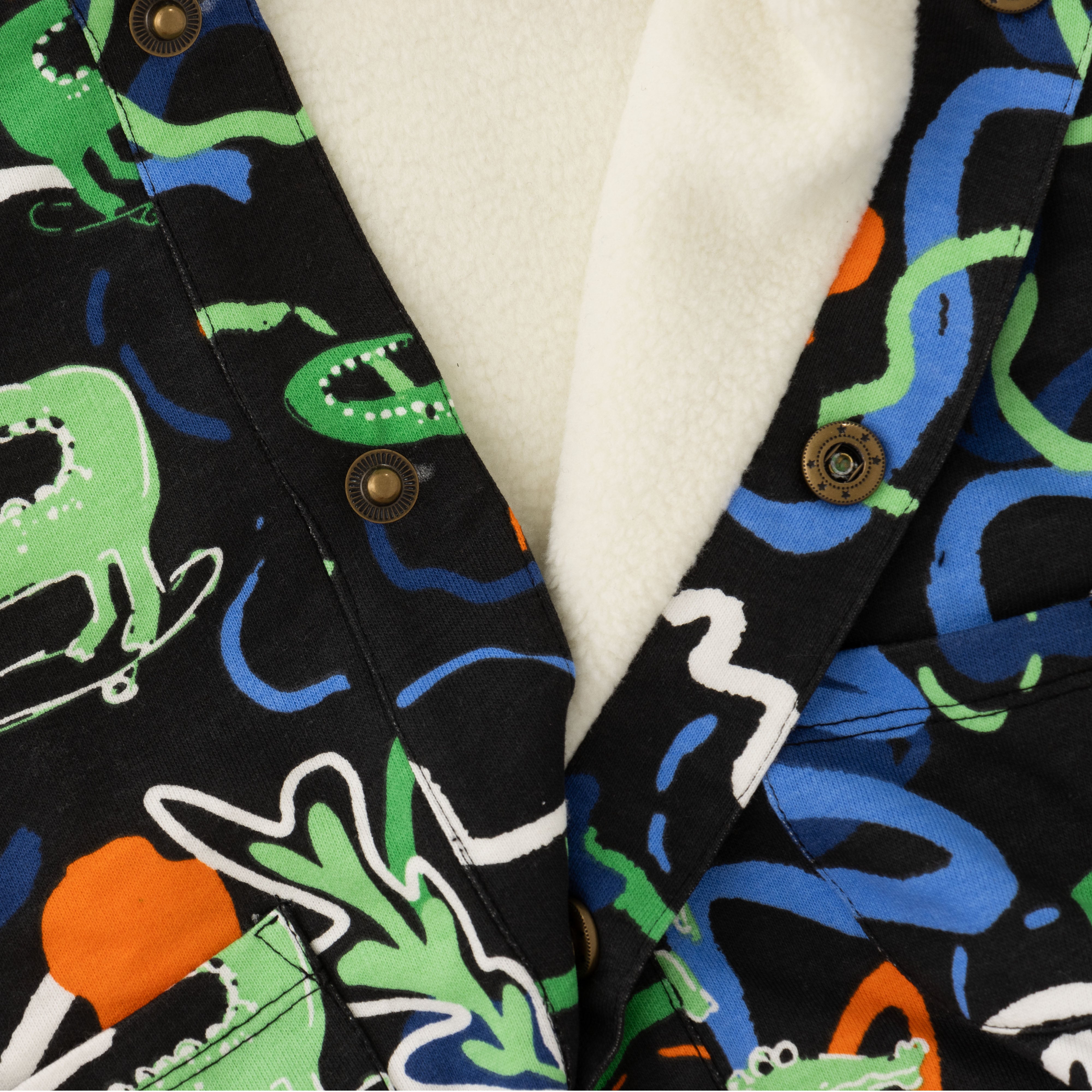 Vibrant Color-Block Boys' Hoodie