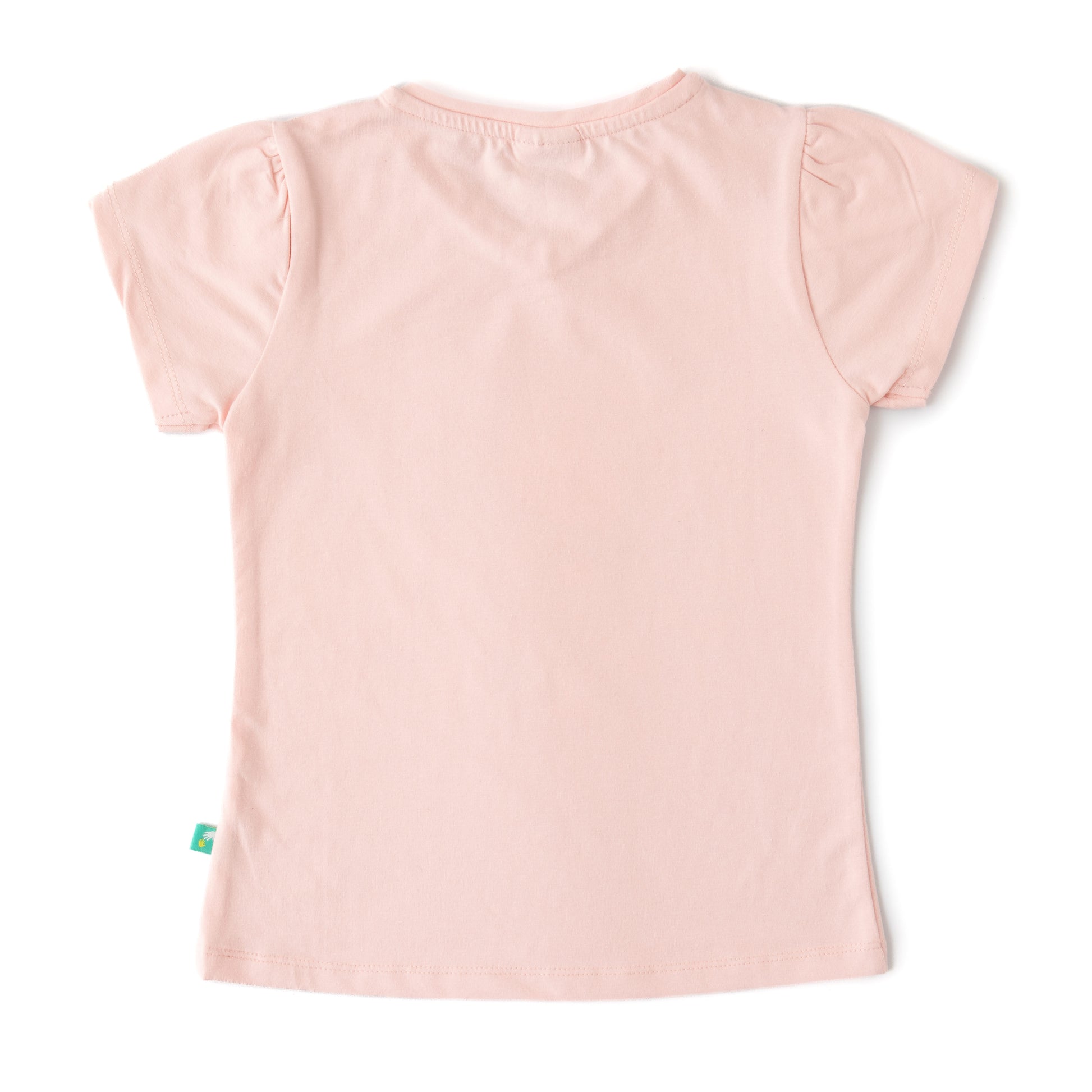 Girls' Pink Mermaid Graphic T-Shirt – Short Sleeve & V-Neck