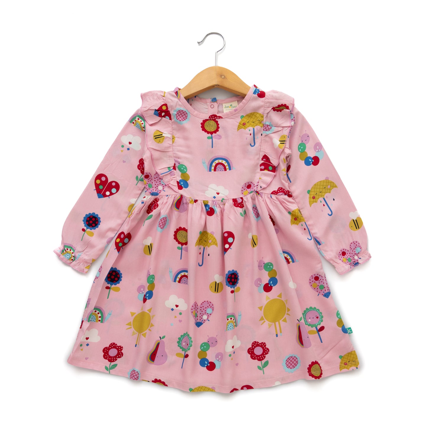 Baby Girls Printed Cotton Dress