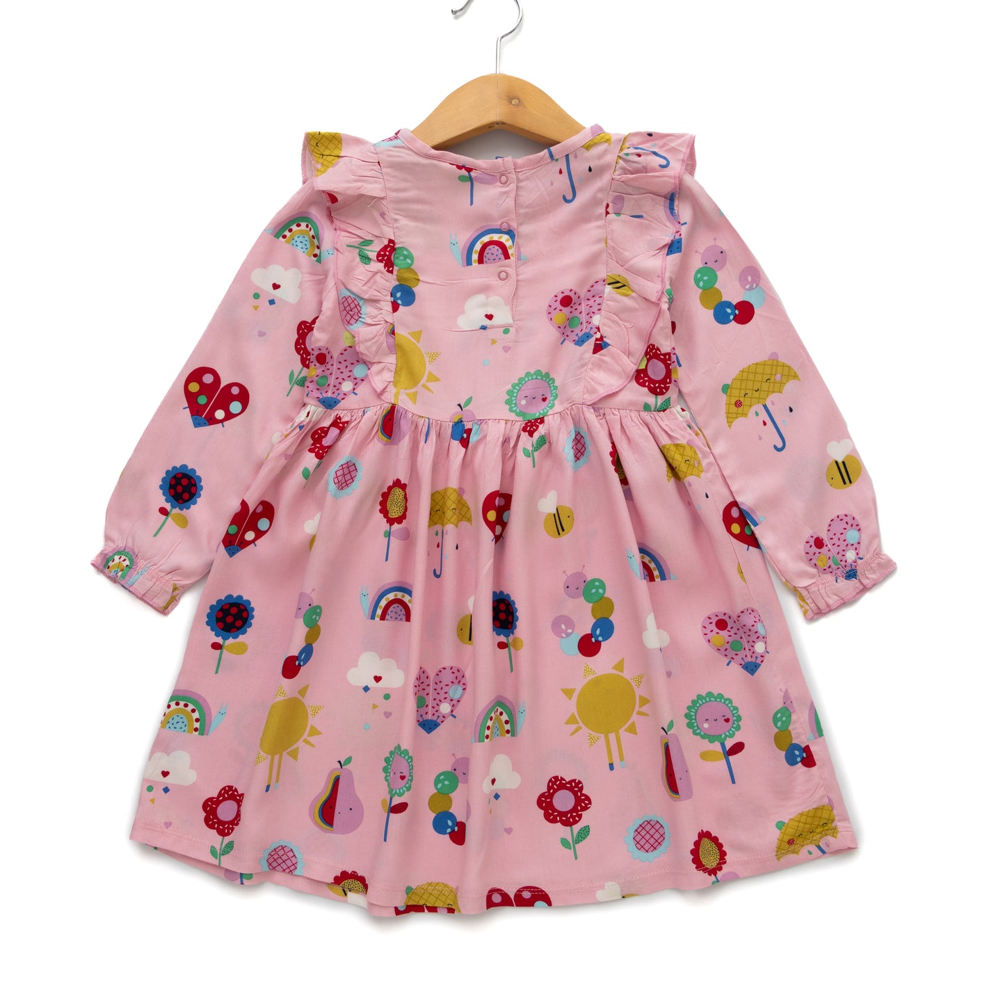 Baby Girls Printed Cotton Dress