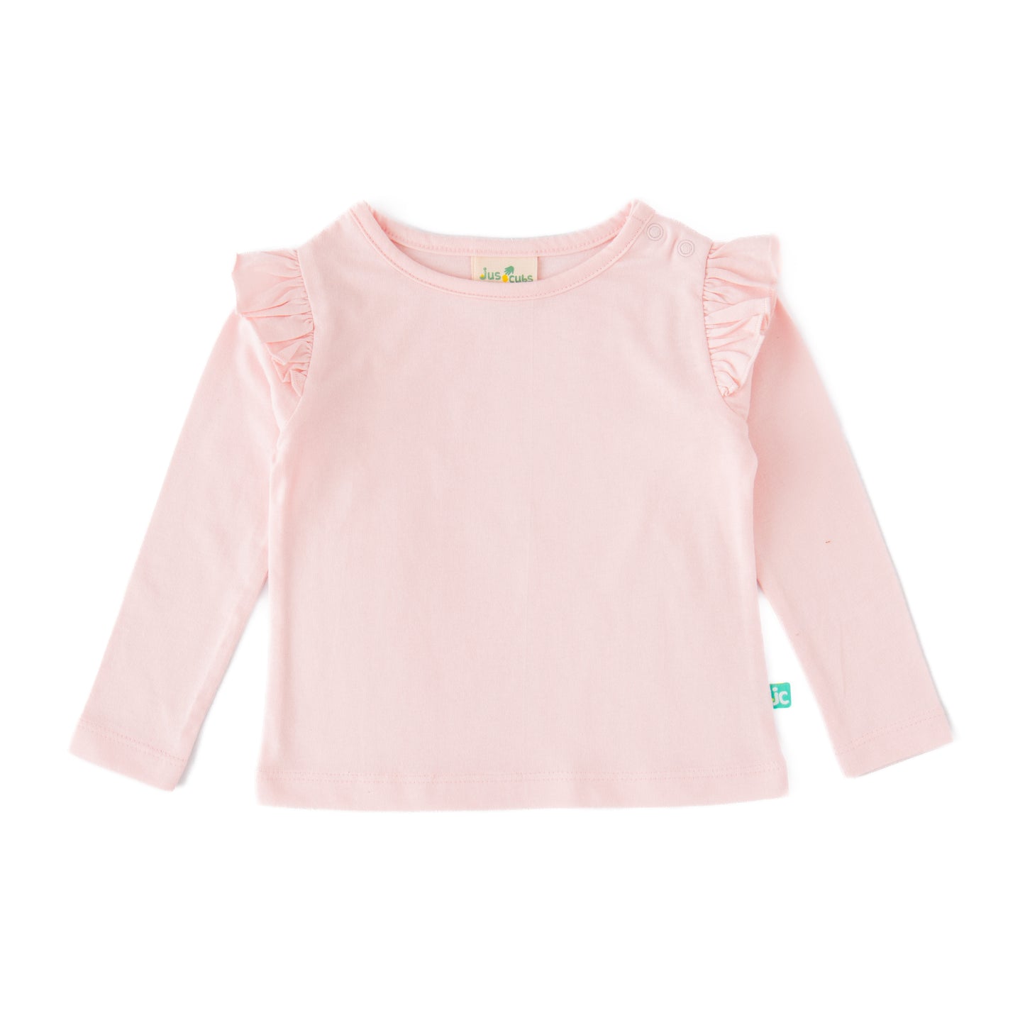JusCubs Girls Jersey Infants All Over Print Pinafore  - Pink