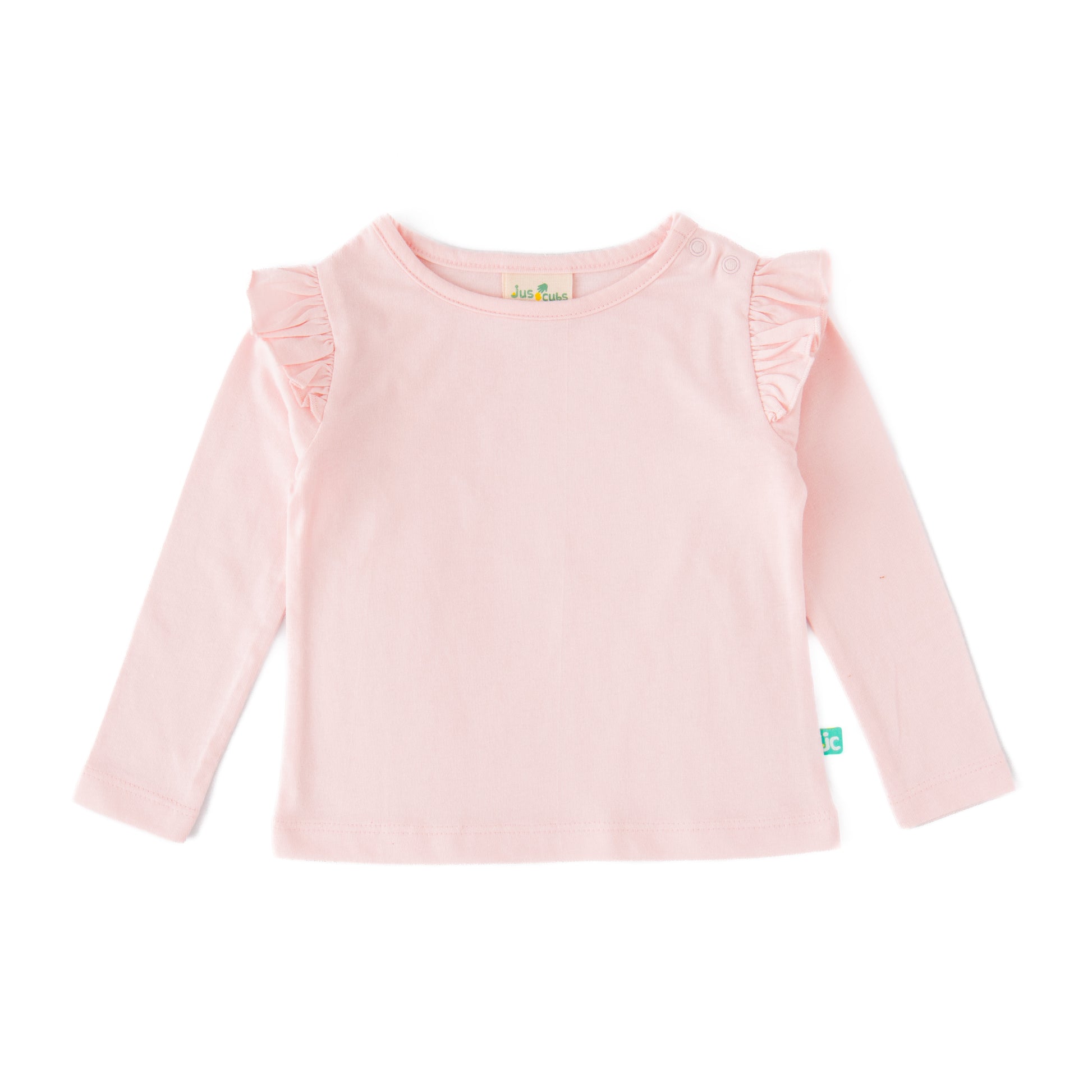 JusCubs Girls Jersey Infants All Over Print Pinafore  - Pink