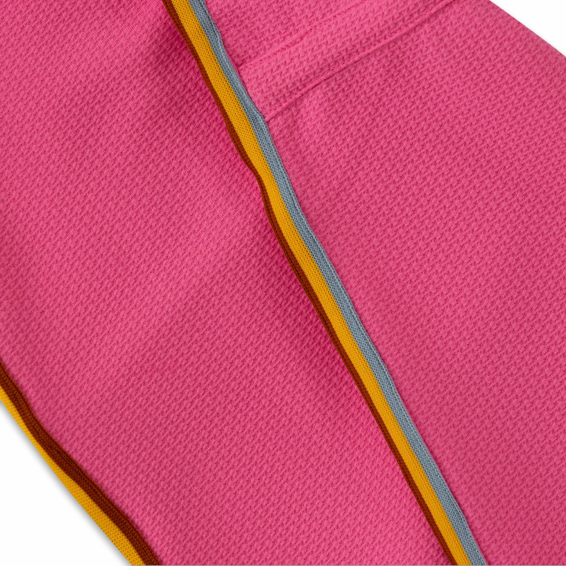 "Girls' Cap Sleeve Textured Dress – Solid Pink with Waist Tie"