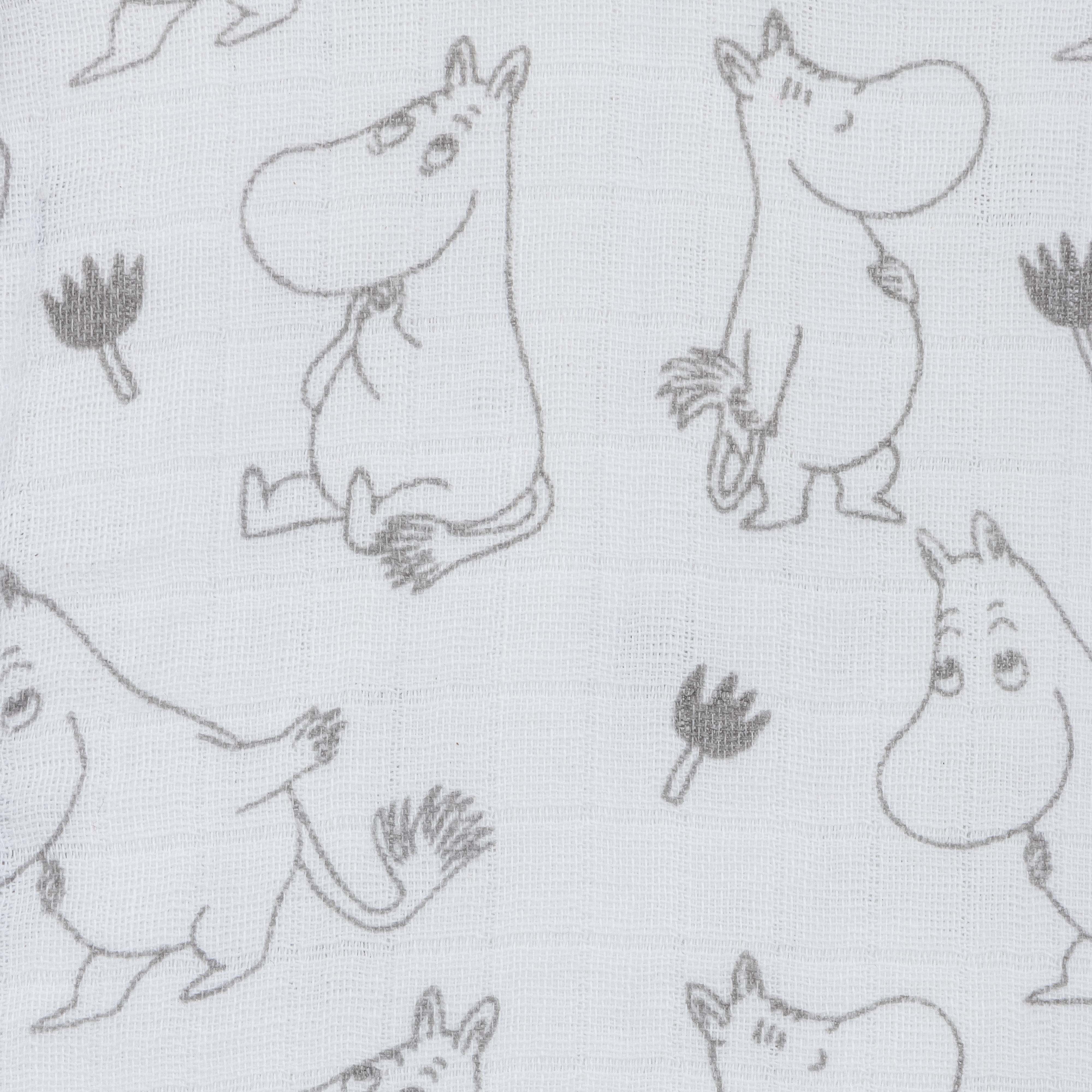 "Baby Muslin Cotton Front-Open T-Shirt – Adorable Cartoon Print"