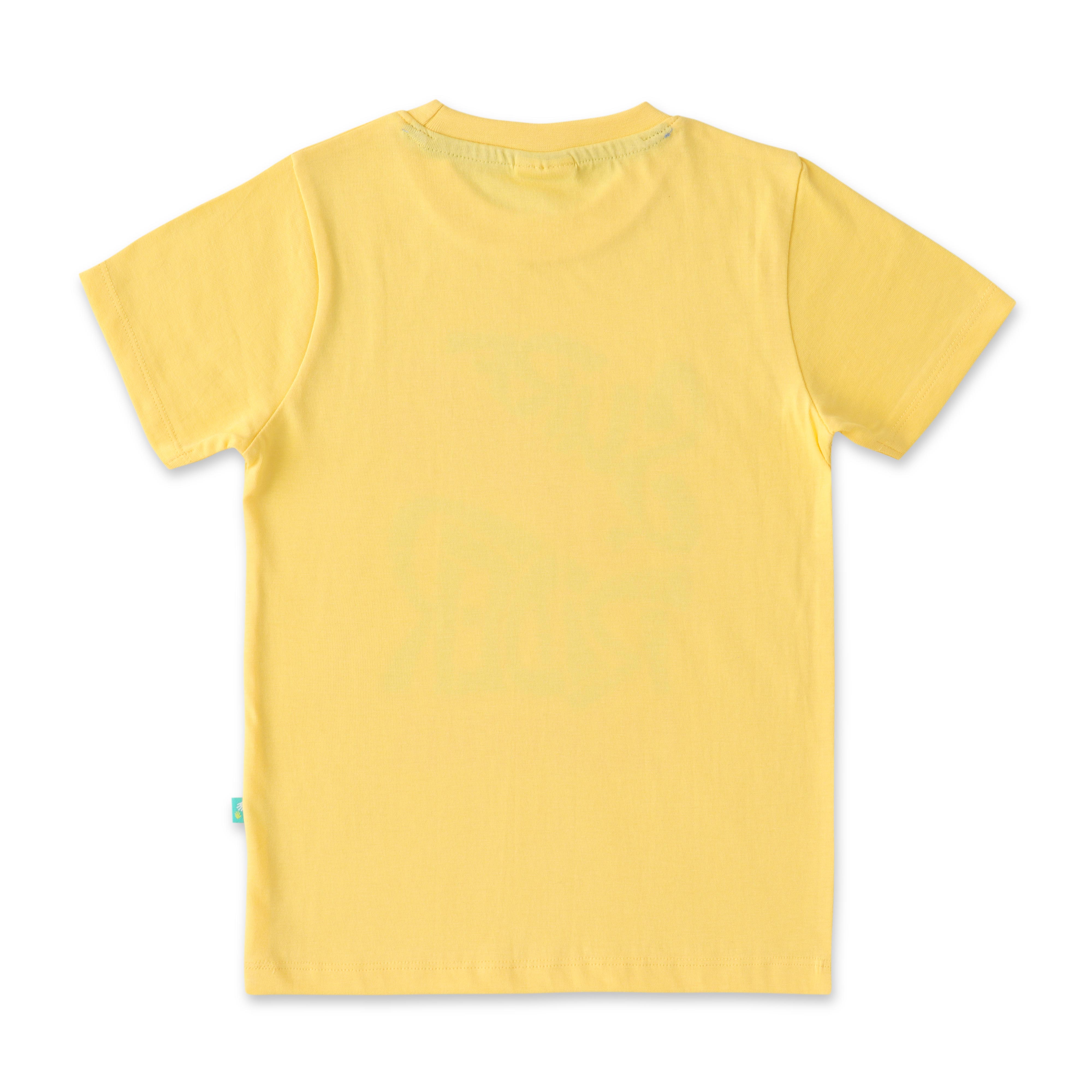 Boys' Surf Rider Graphic T-Shirt - Catch the Wave California Print - Yellow