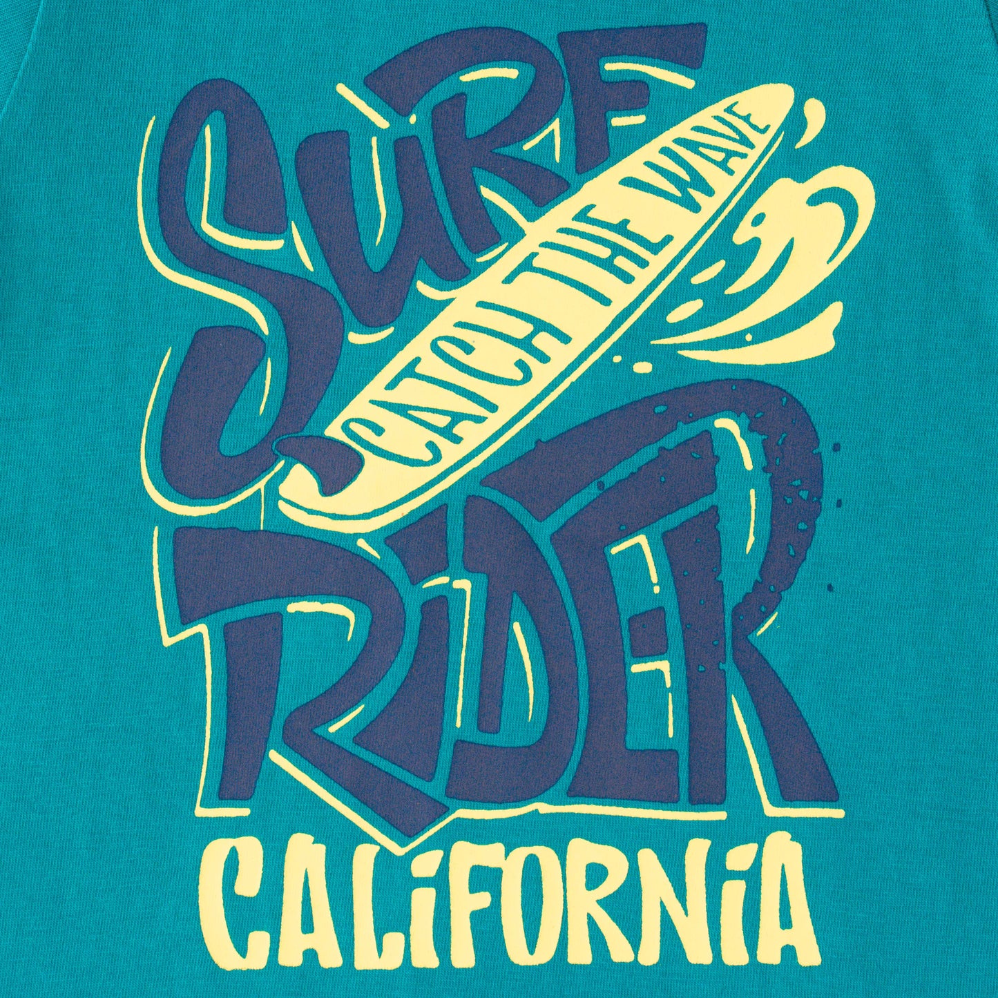 Boys' Surf Rider Graphic T-Shirt - Catch the Wave California Print