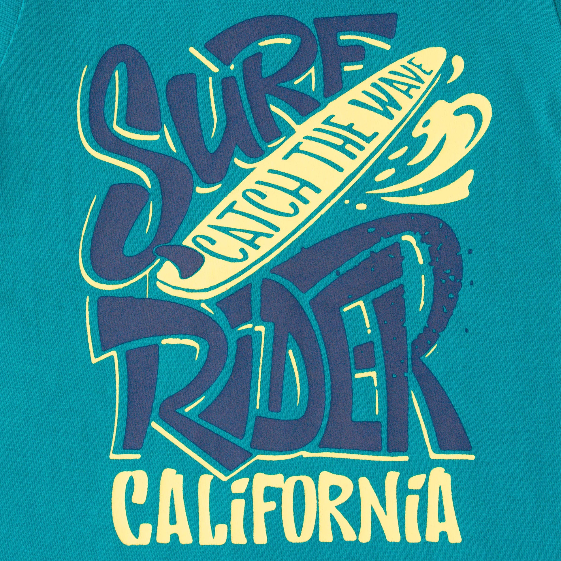 Boys' Surf Rider Graphic T-Shirt - Catch the Wave California Print