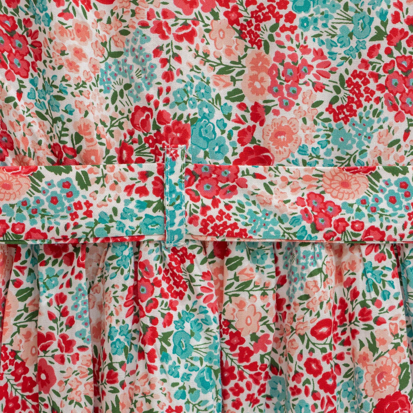 Baby Girls All Over Printed Fit & Flare Dress - Juscubs