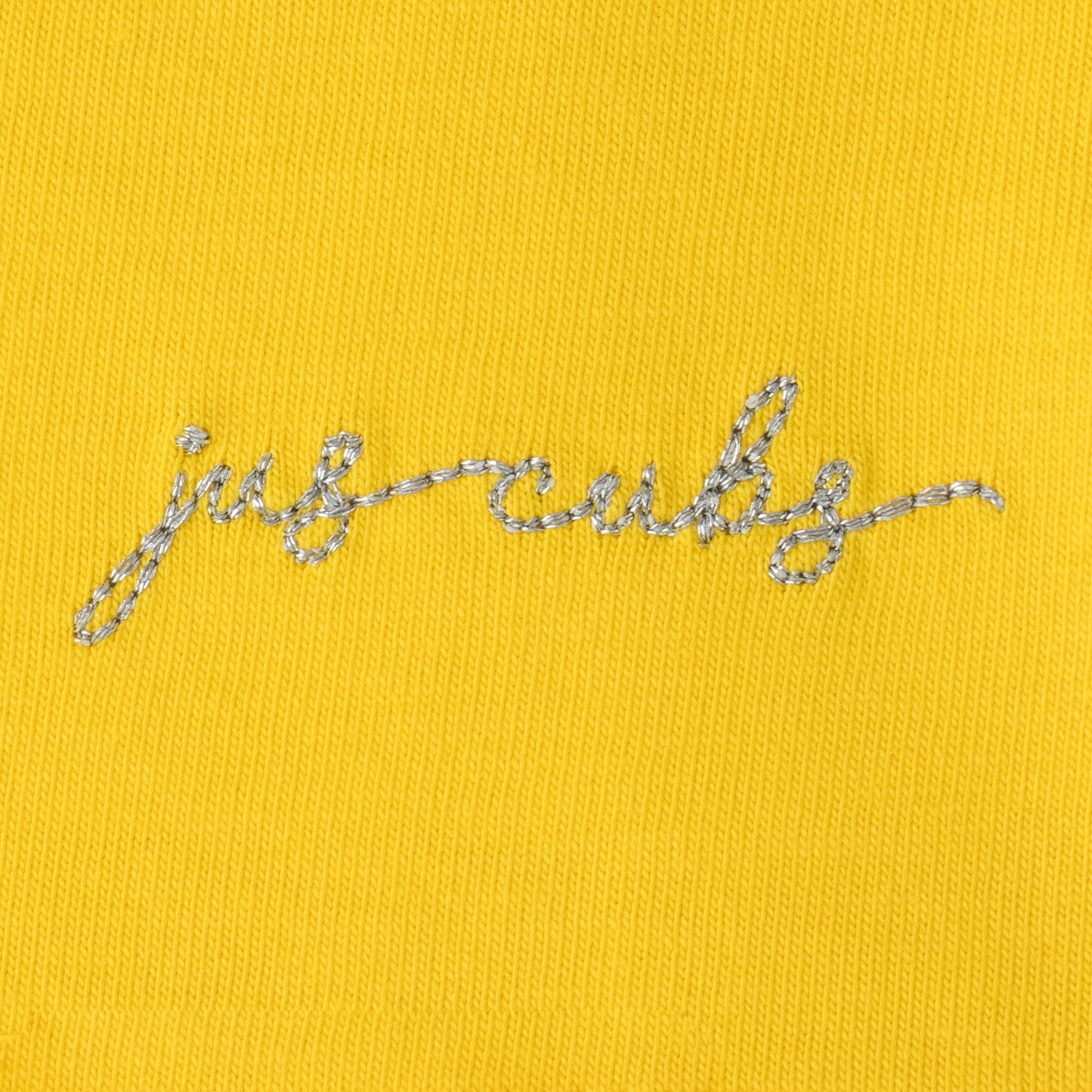 "Girls' Yellow Solid Polo T-Shirt with Ruffled Button Placket , White Collar & Embroidered Logo"
