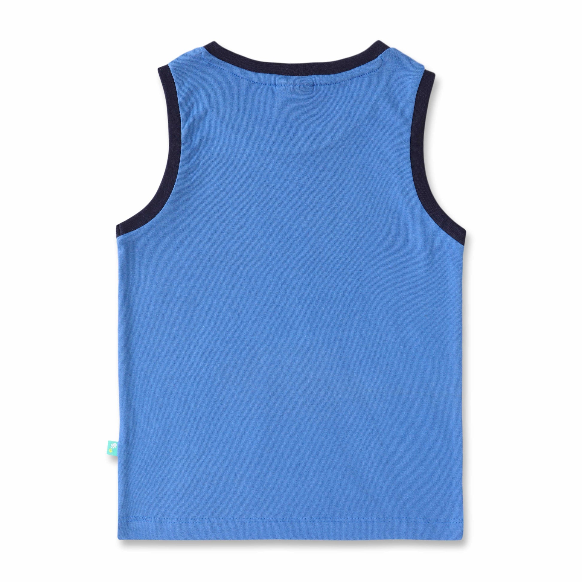 Dinosaur Graphic Sleeveless T-shirt for Kids – Soft Cotton Casual Wear
