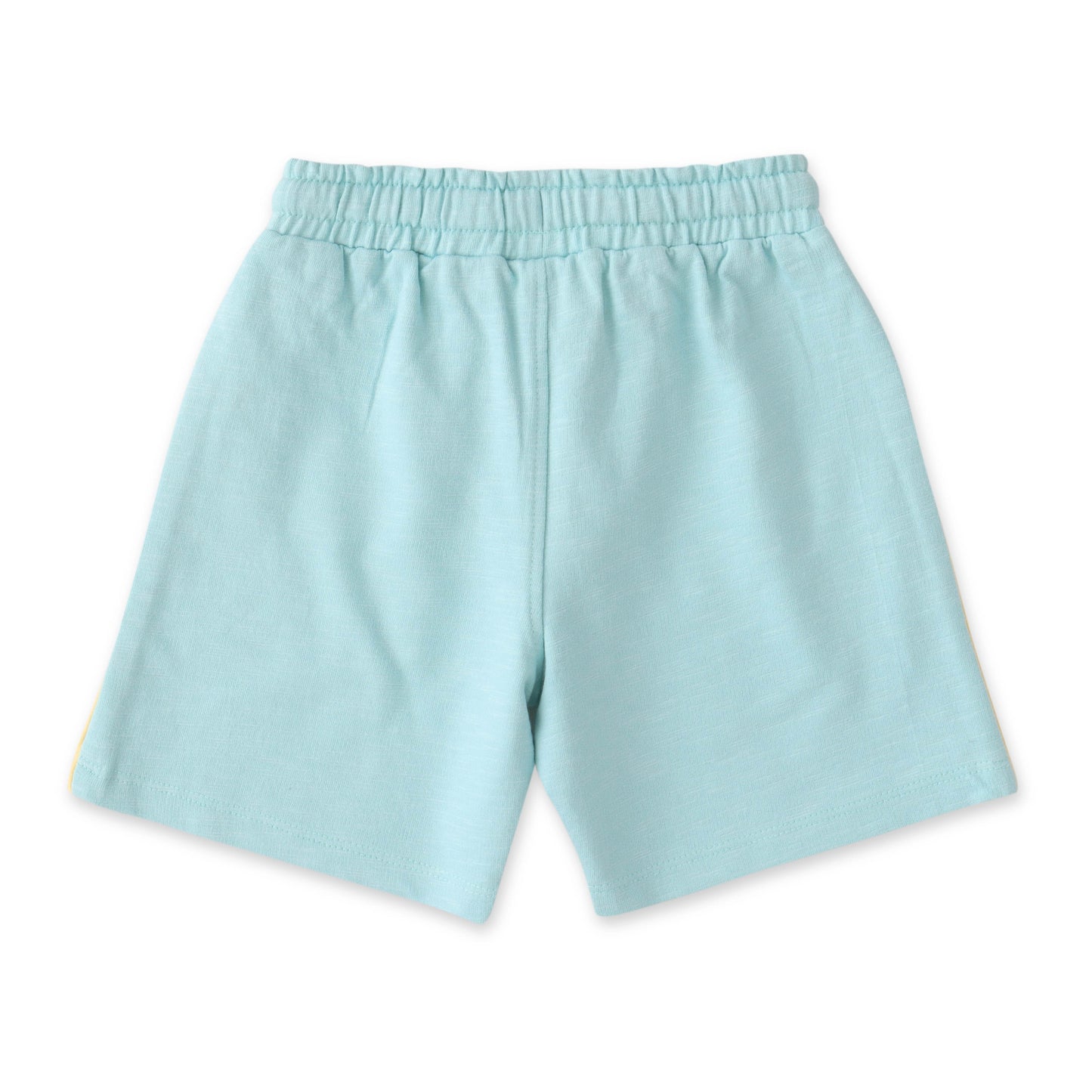 "Boys' Helicopter-Themed T-Shirt & Shorts Set – 'Time to Fly' Design"