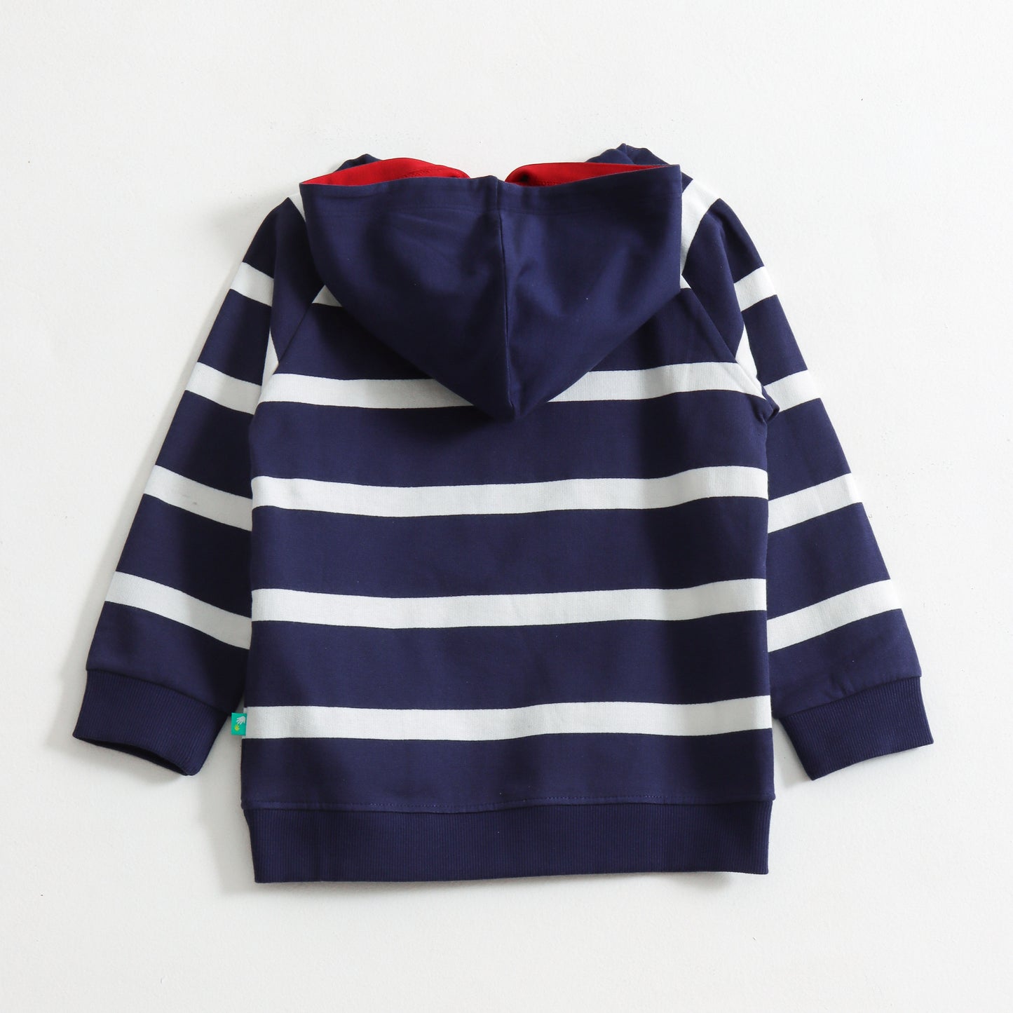 Boys Casual Navy Hoodie Sweatshirt – “A Walk in the Woods” Print