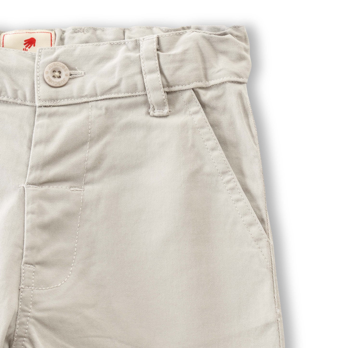 Boys' Grey Solid  Cotton Pants – Everyday Comfort Fit & Adjustable Waist