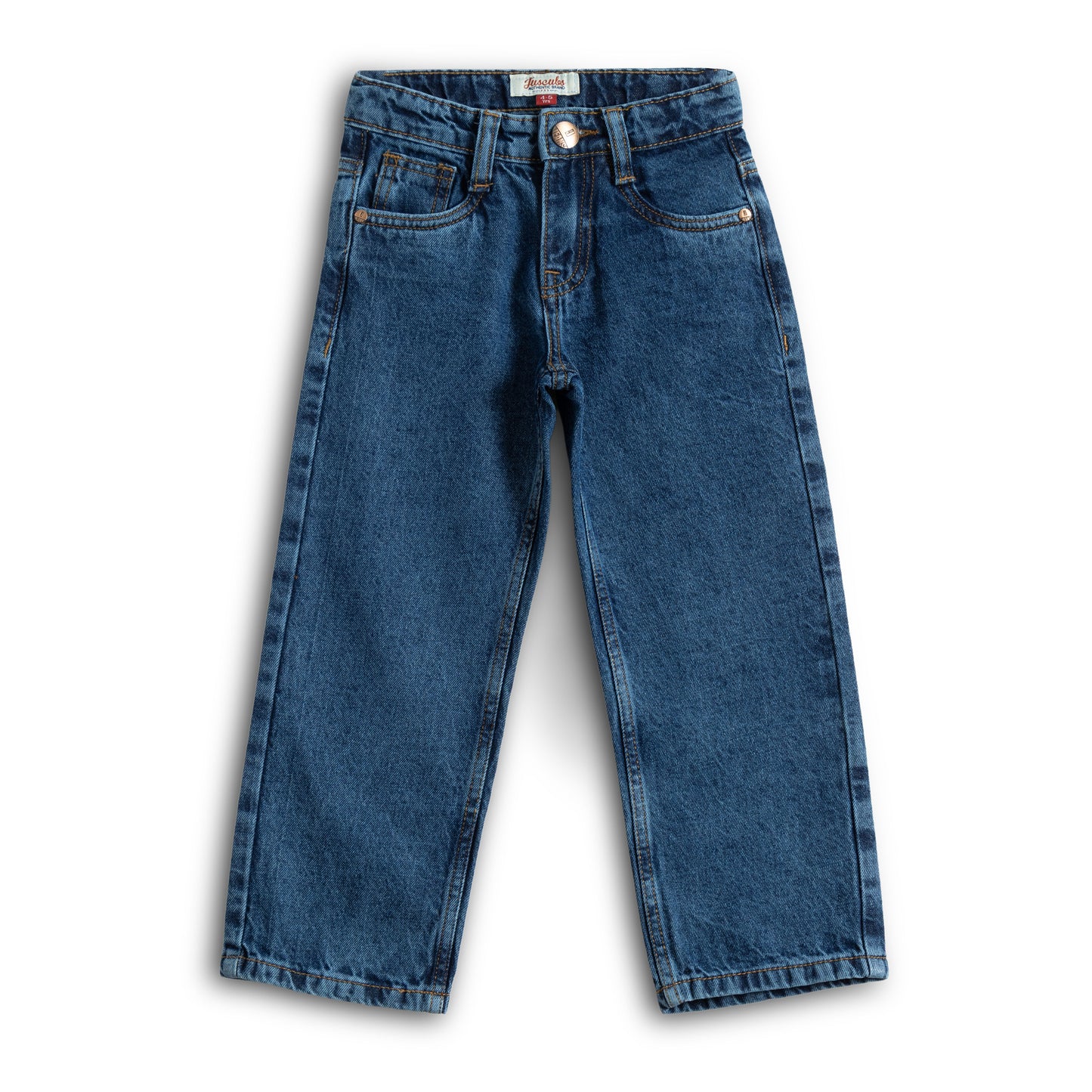 Boys Stylish Blue Denim Straight Fit Jeans  – Comfortable & Durable