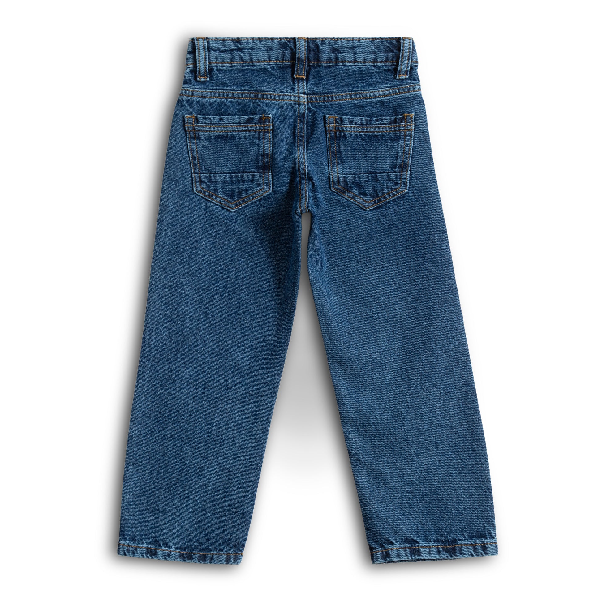 Boys Stylish Blue Denim Straight Fit Jeans  – Comfortable & Durable
